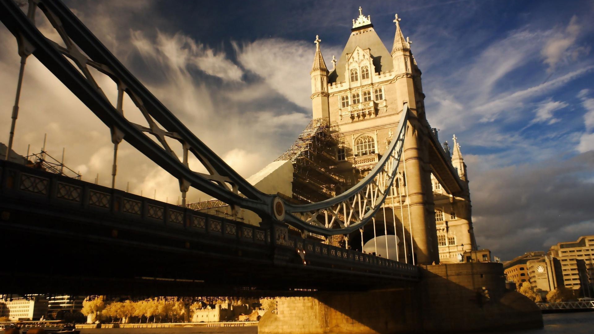 Pier and bridge HD wallpapers #20 - 1920x1080