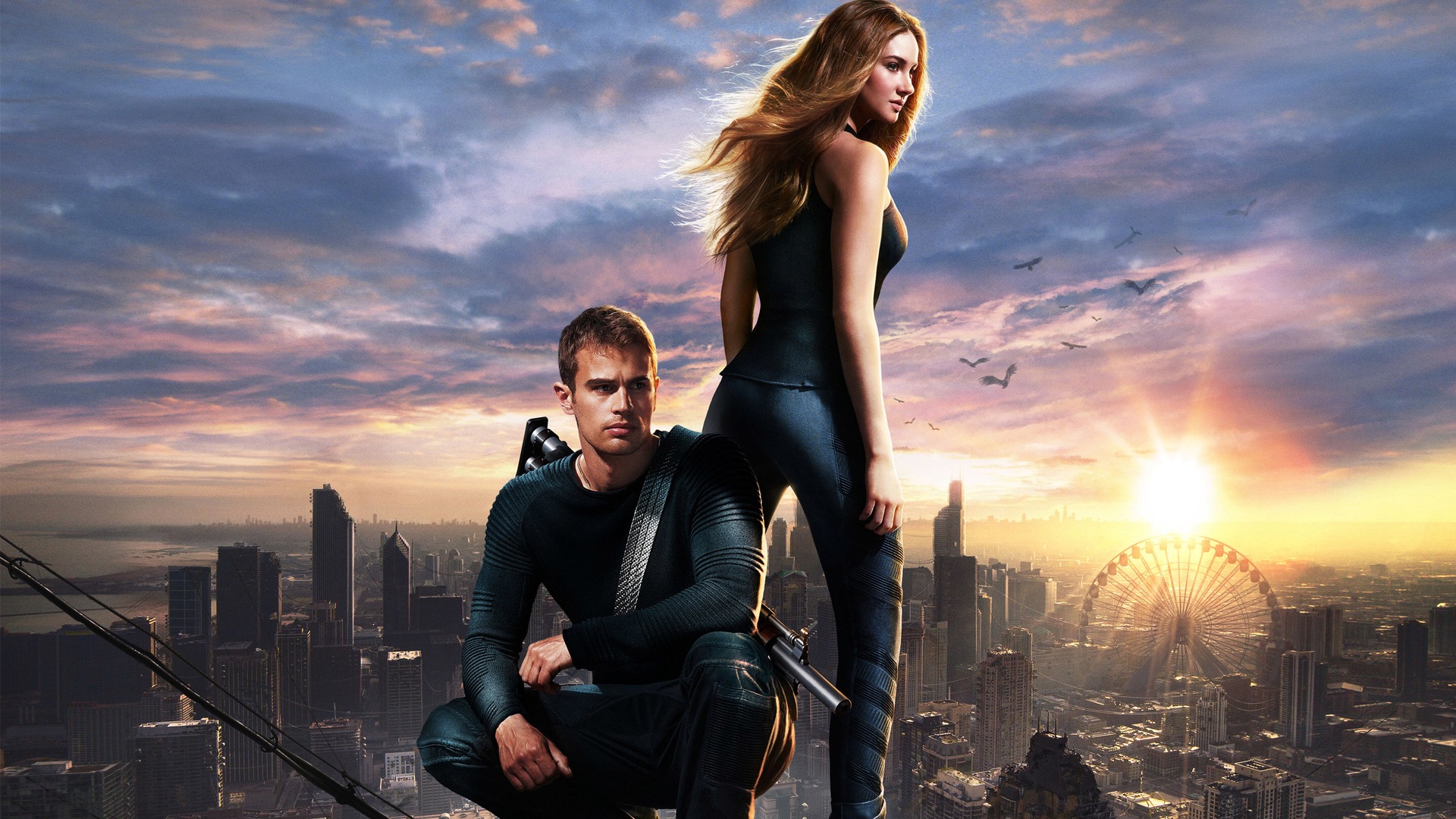 Divergentes fonds d'écran film HD #1 - 1920x1080