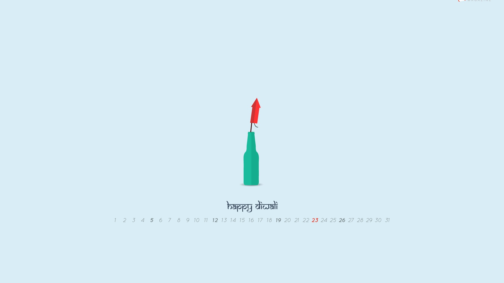 October 2014 Calendar wallpaper (2) #5 - 1920x1080
