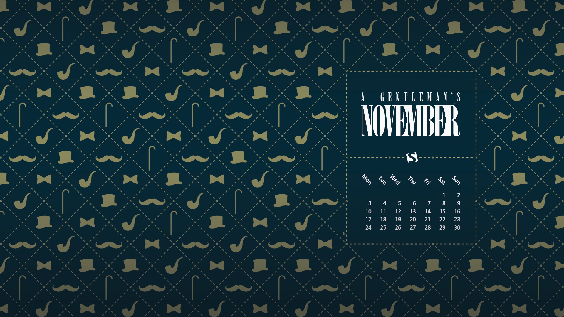 November 2014 Kalender Tapete (2) #5 - 1920x1080