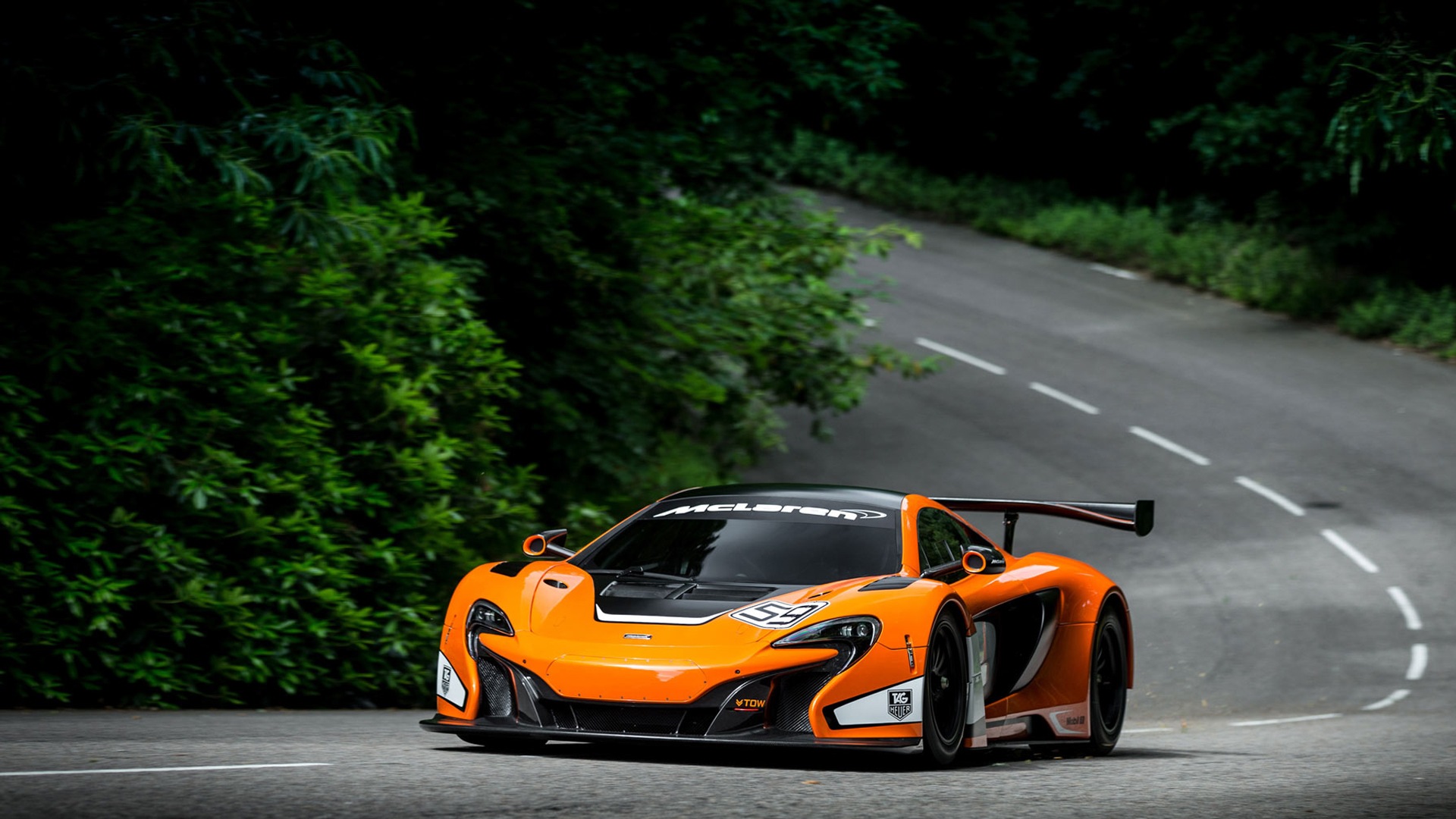 2015邁凱倫650S GT3 超級跑車高清壁紙 #13 - 1920x1080