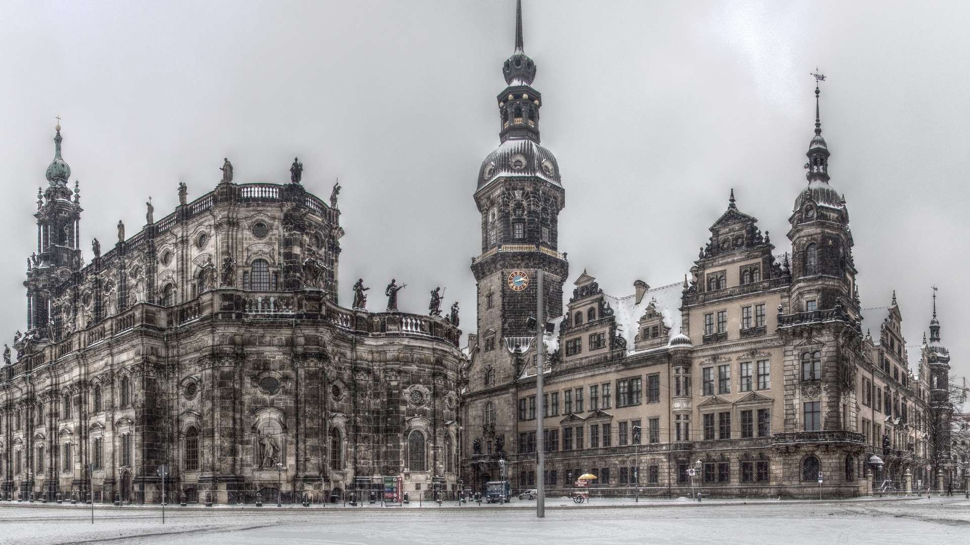 Allemagne Dresde paysage urbain fonds d'écran HD #10 - 1920x1080