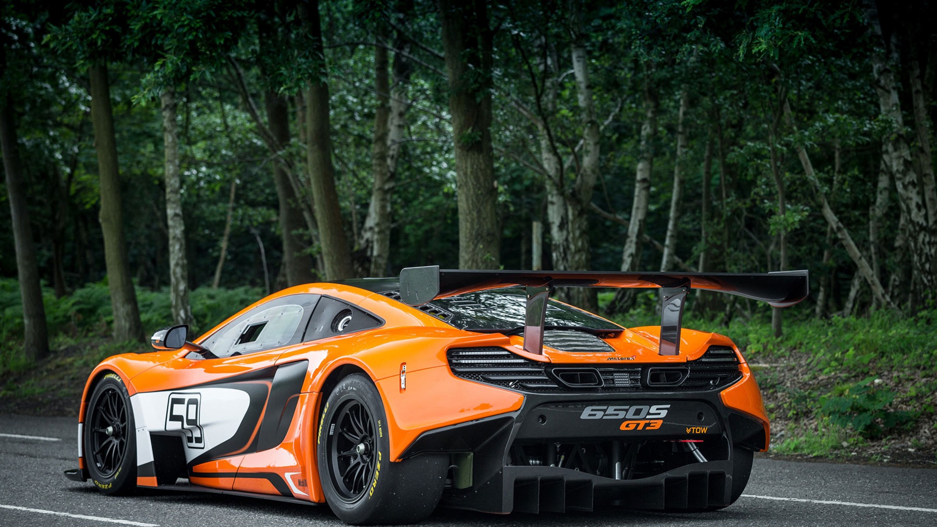 2015迈凯伦650S GT3 超级跑车高清壁纸5 - 1920x1080