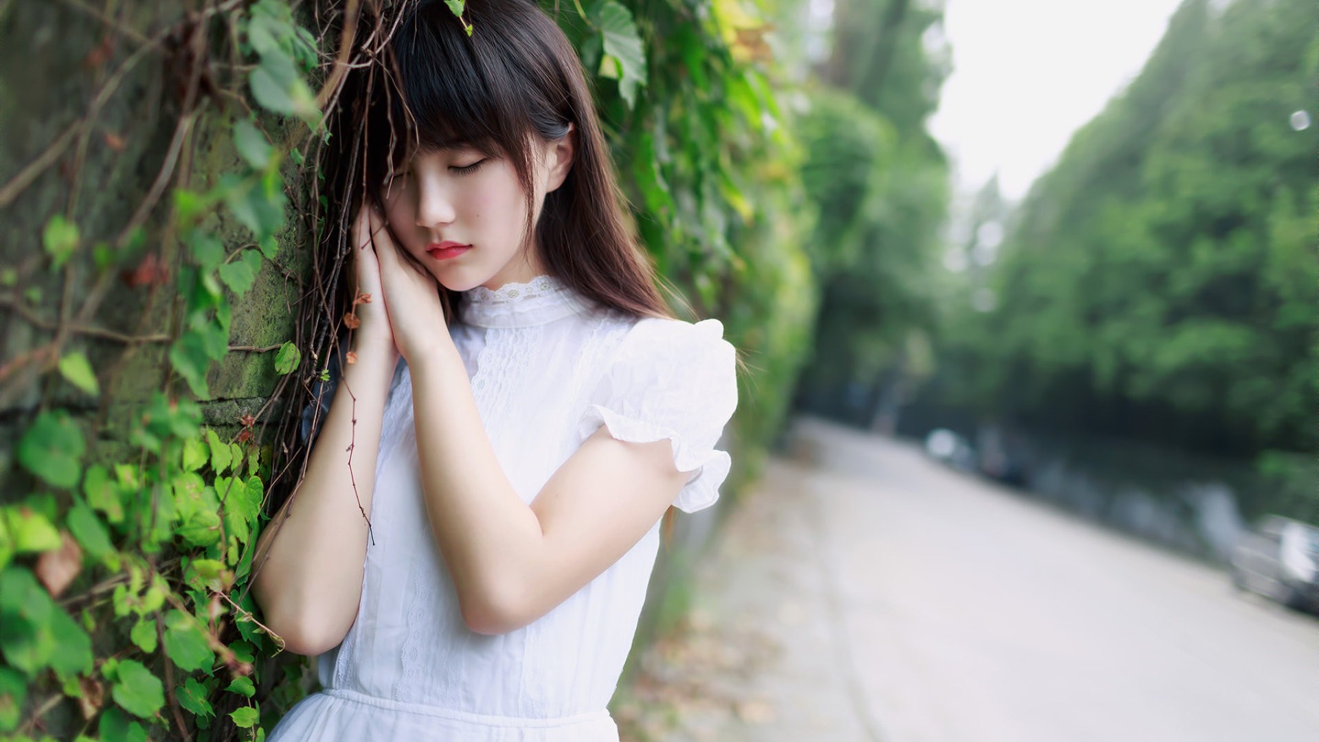 清純養眼的東方女孩 高清壁紙 #3 - 1920x1080