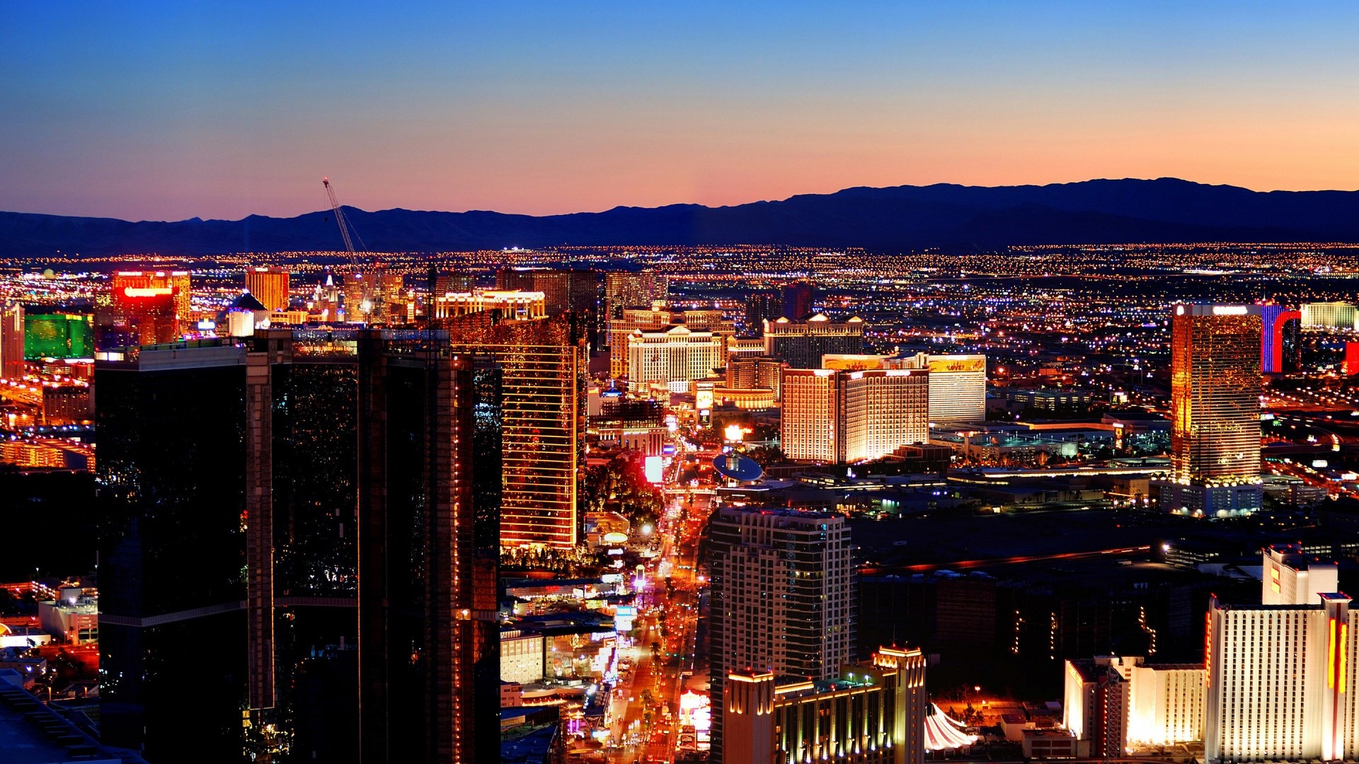 Beautiful night in Las Vegas HD wallpapers #12 - 1920x1080