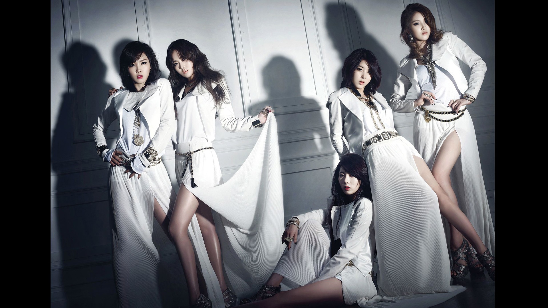 4Minute Música coreana hermosa Girls Wallpapers combinación HD #13 - 1920x1080