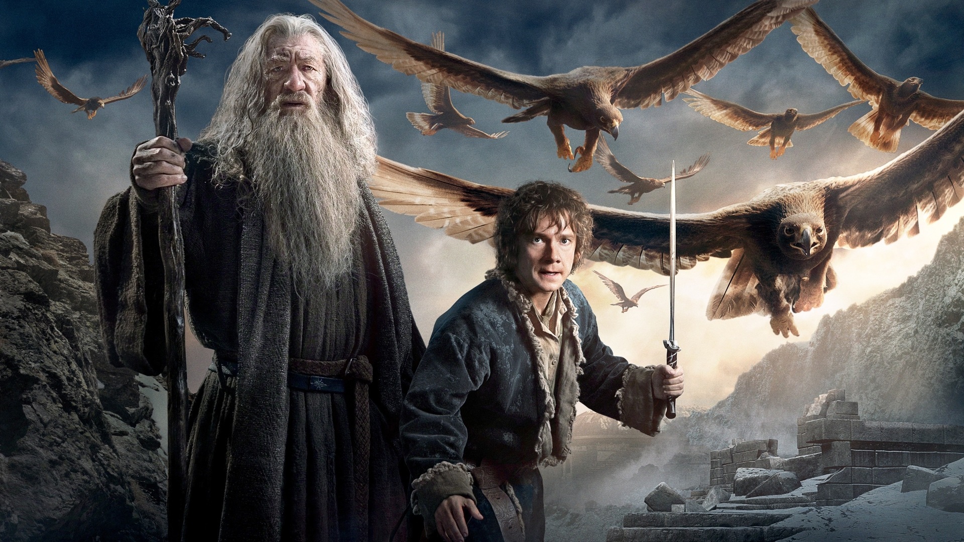 El Hobbit: La Batalla de los Cinco Ejércitos, fondos de pantalla de películas de alta definición #4 - 1920x1080