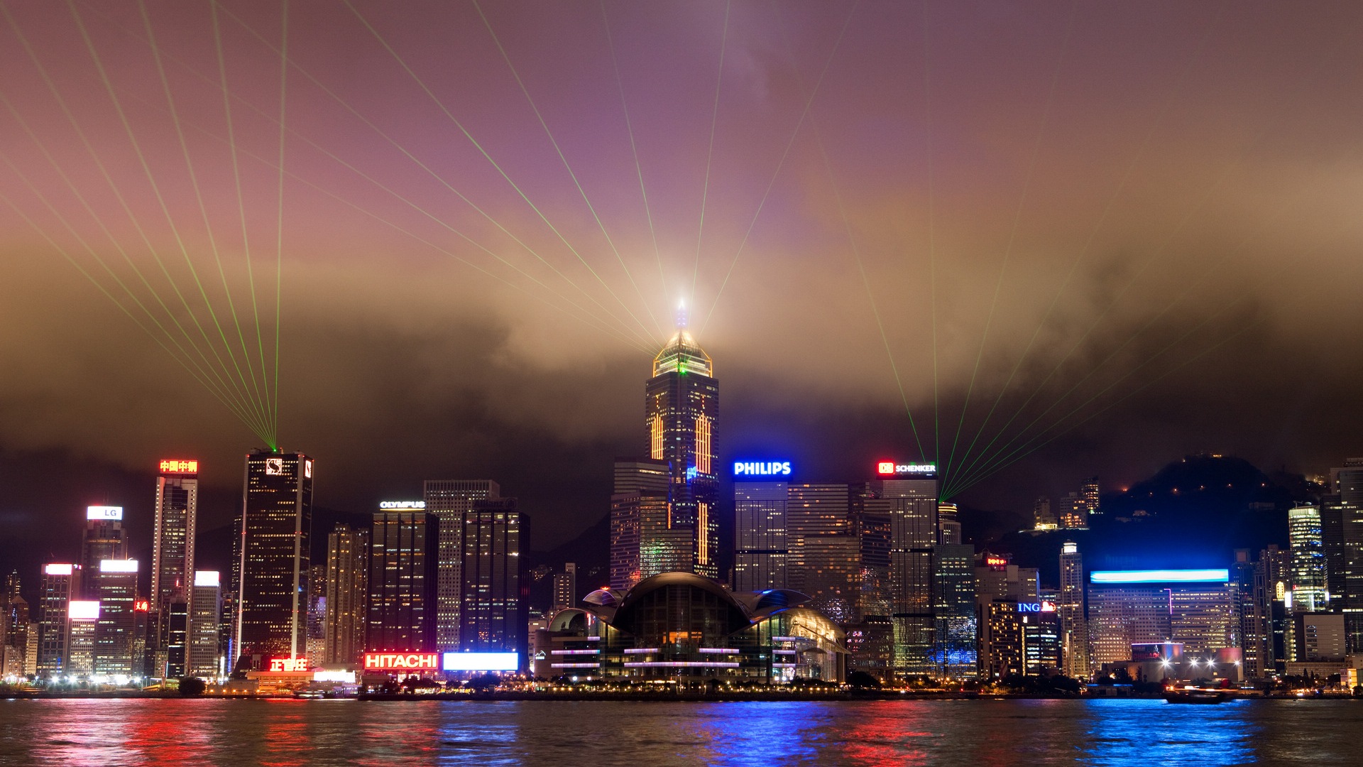 Hong Kong je Městská krajina krásné HD tapety na plochu #10 - 1920x1080
