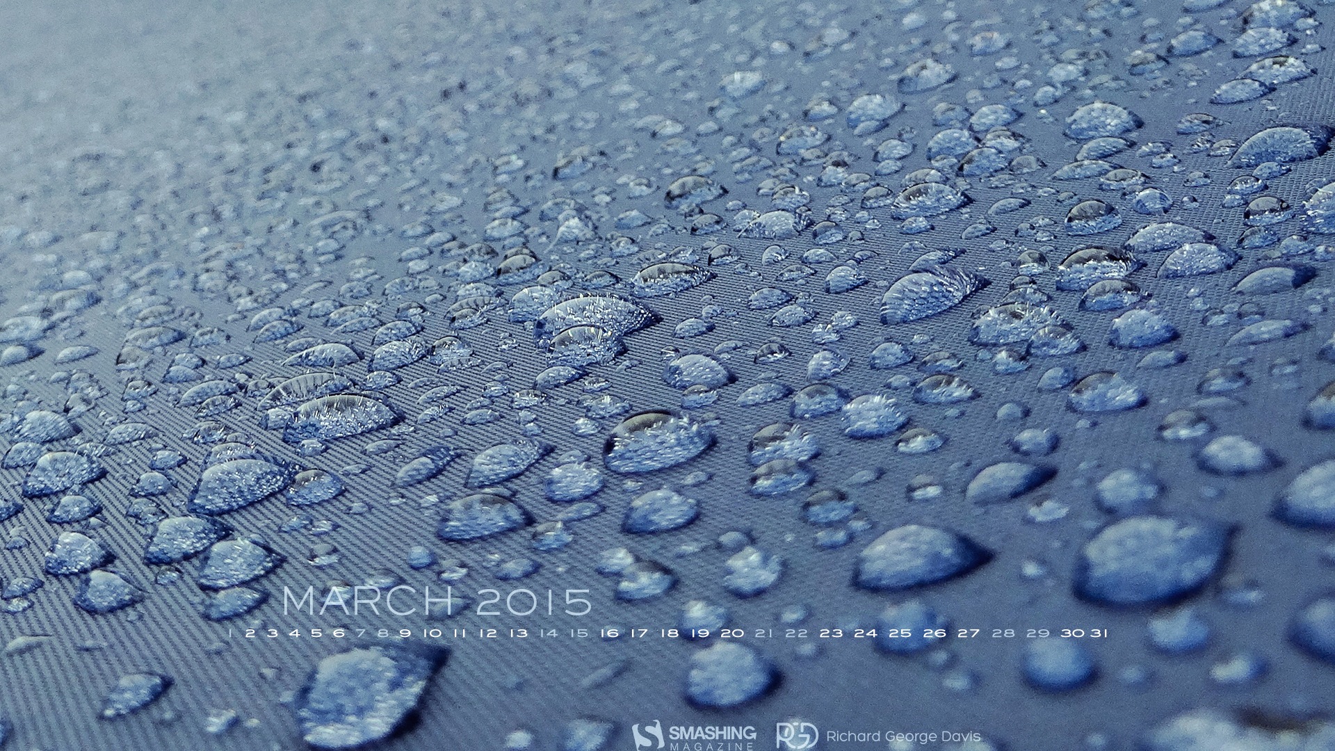 2015年3月 月曆壁紙(二) #3 - 1920x1080