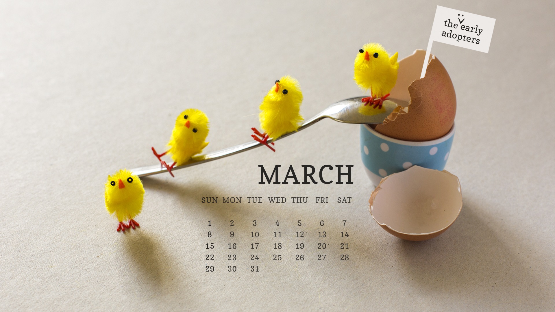 March 2015 Calendar wallpaper (2) #5 - 1920x1080