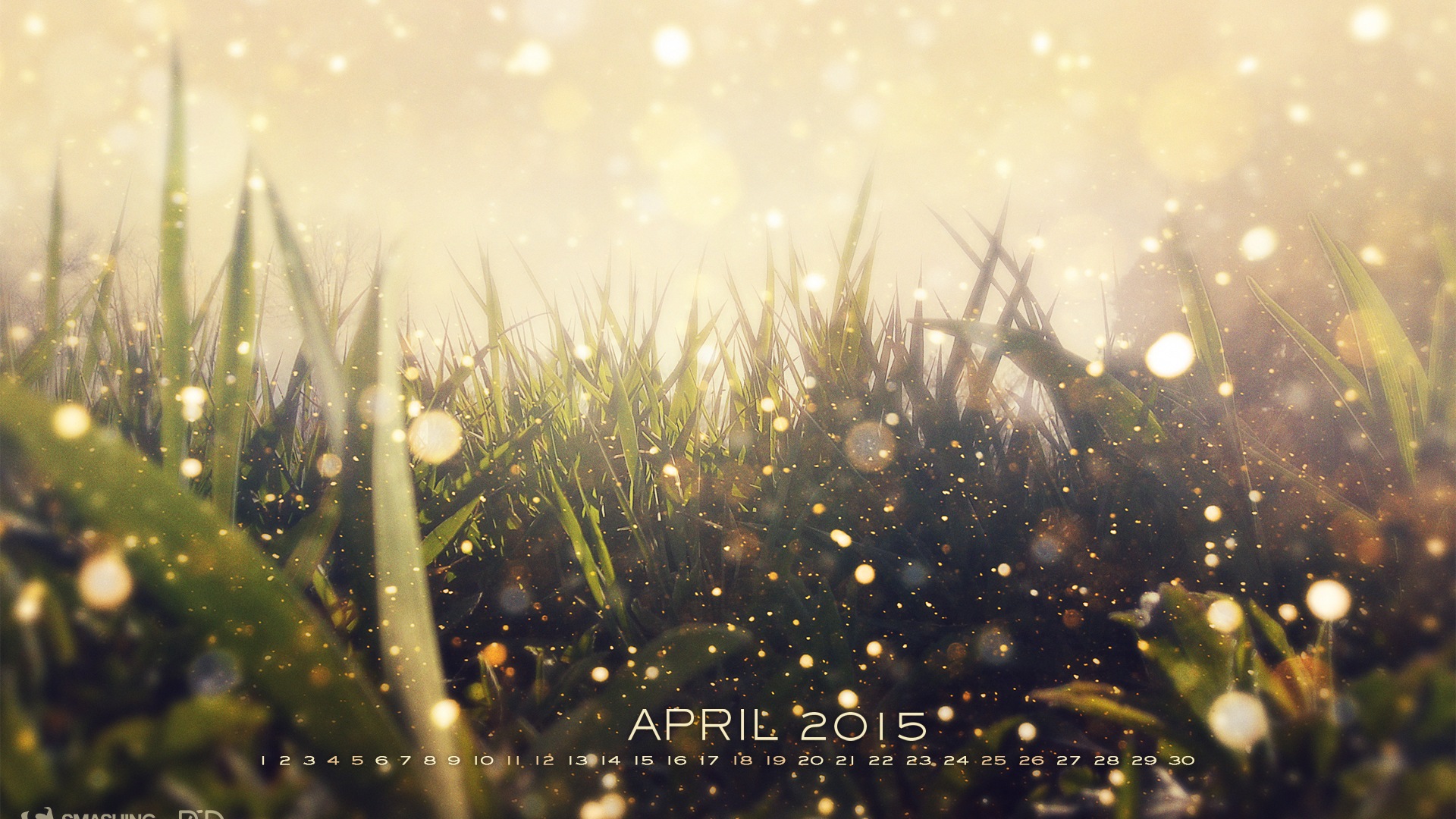 2015年4月 月曆壁紙(一) #12 - 1920x1080