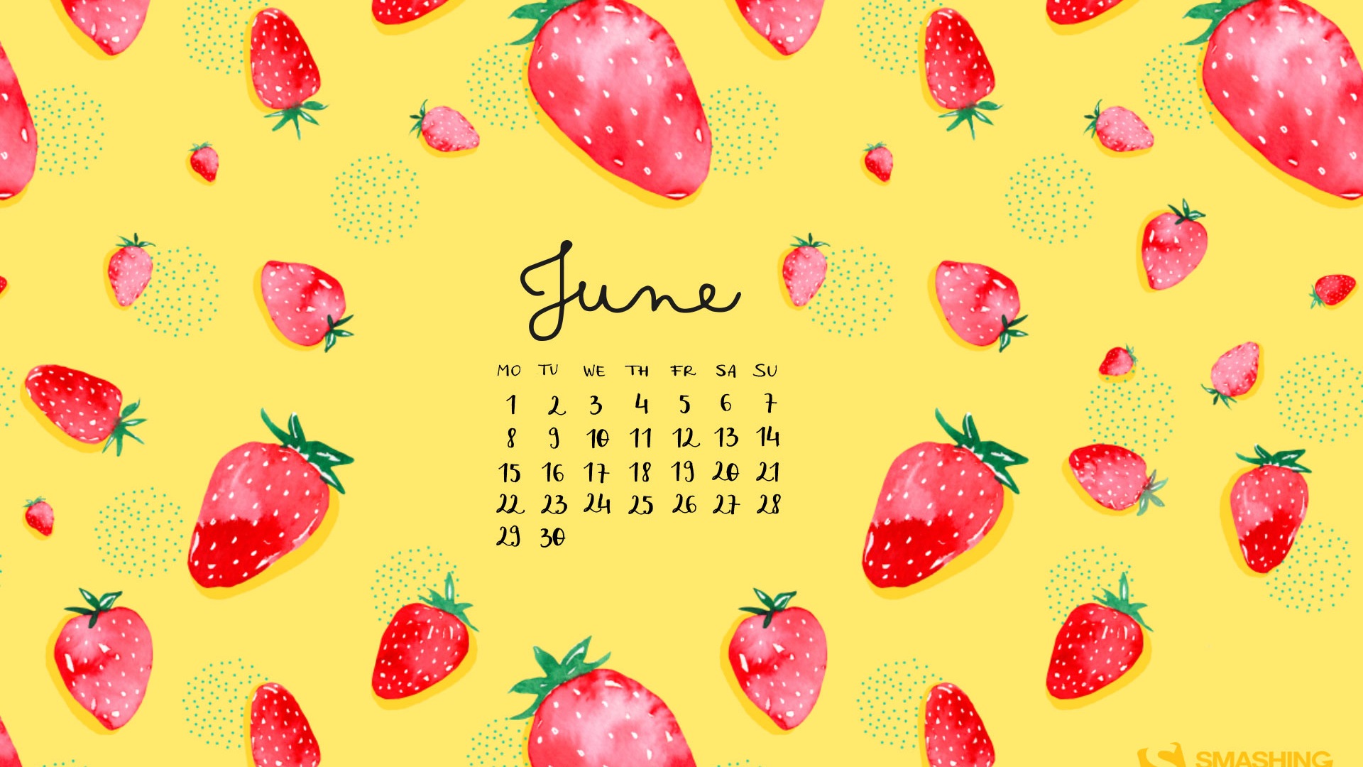 June 2015 calendar wallpaper (2) #17 - 1920x1080