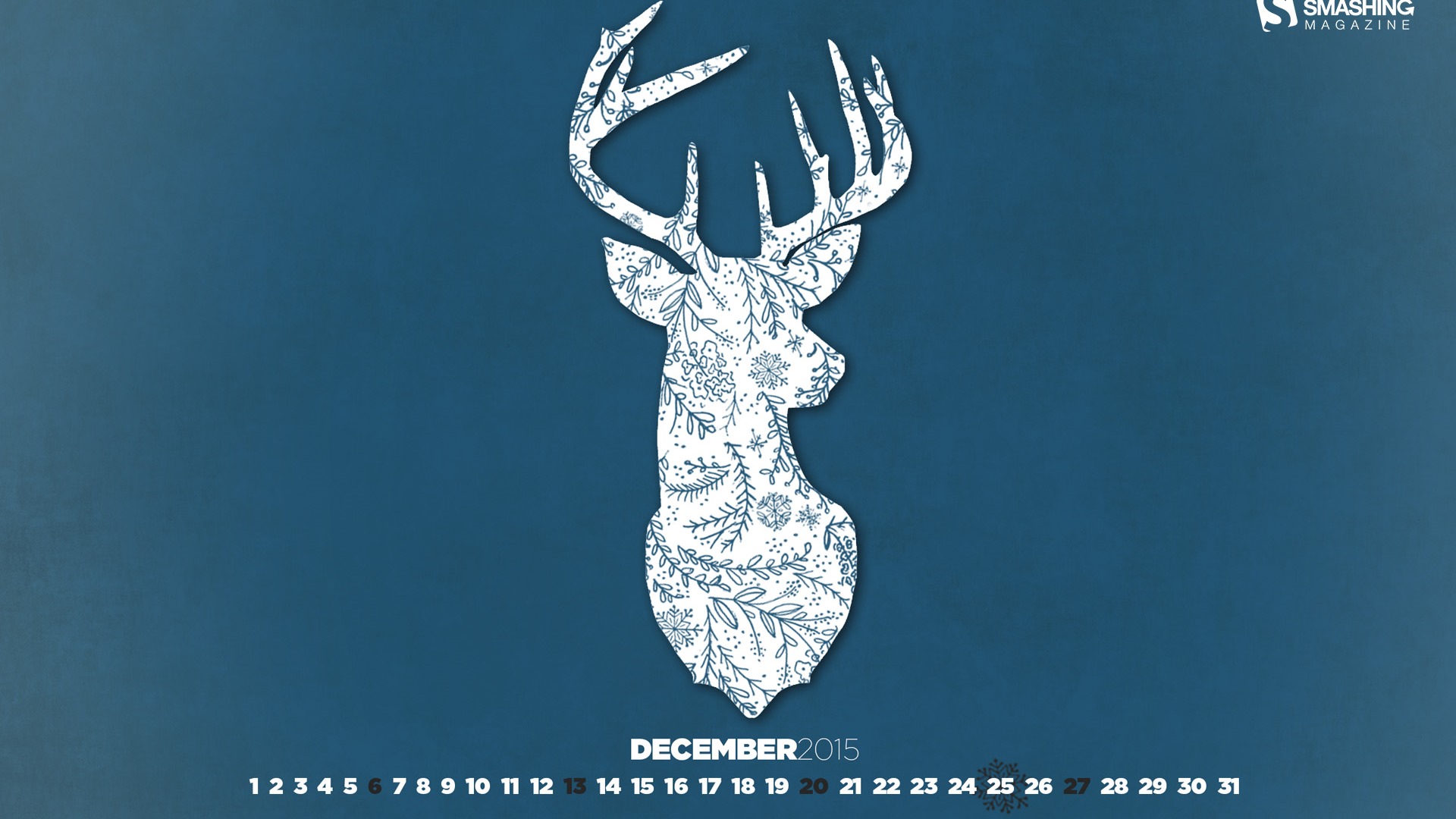 December 2015 Calendar wallpaper (1) #19 - 1920x1080