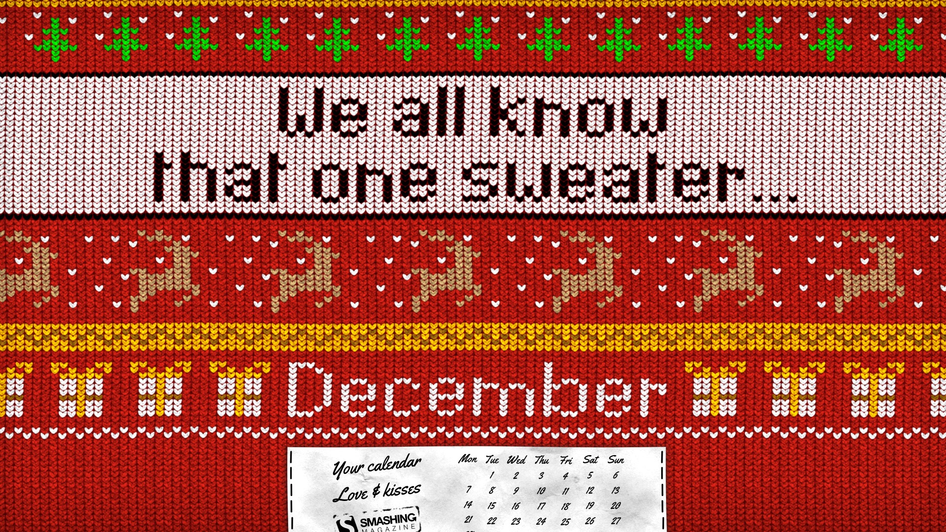 Dezember 2015 Kalender Wallpaper (2) #20 - 1920x1080