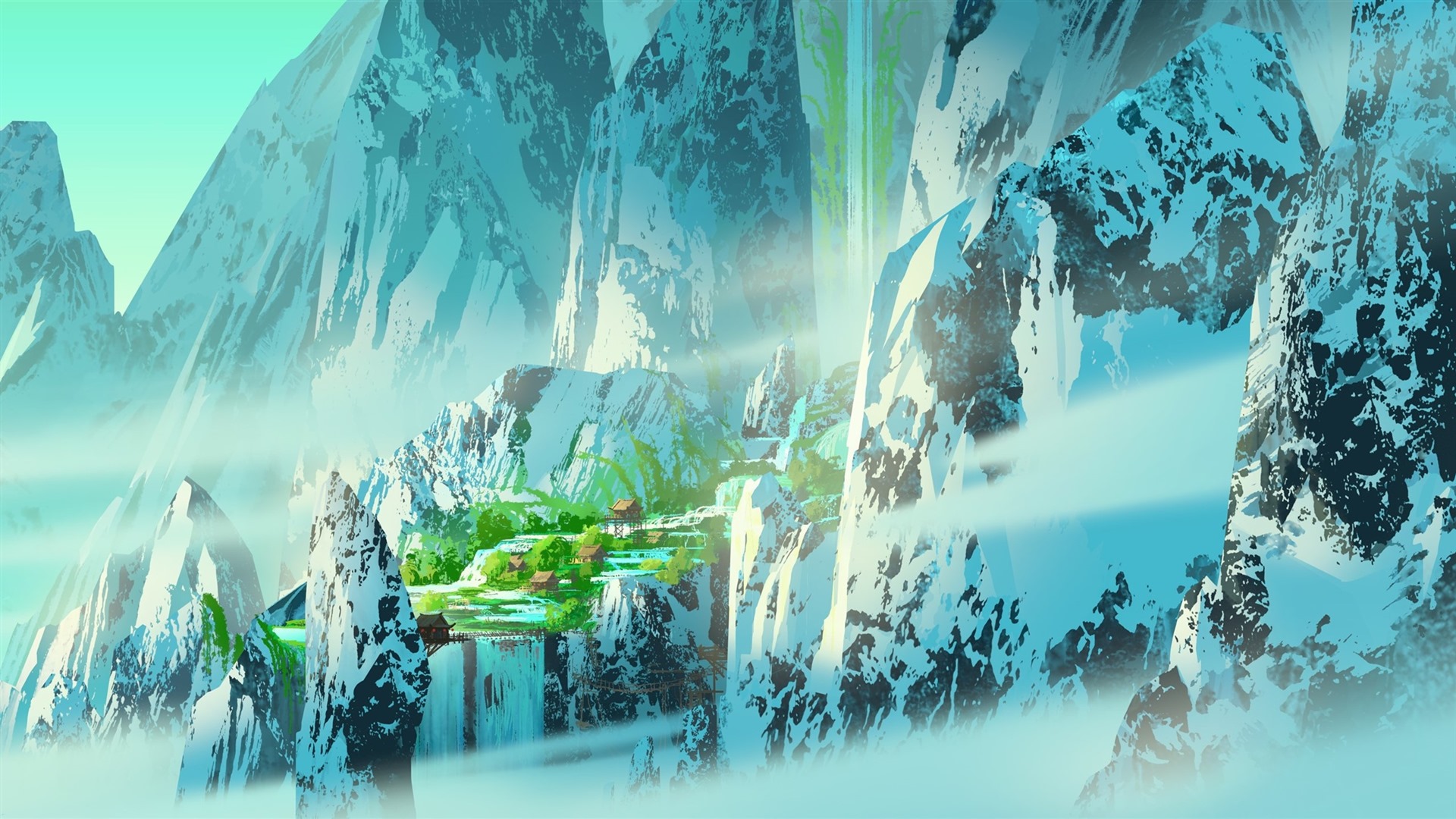Kung Fu Panda 3 功夫熊貓3 高清壁紙 #2 - 1920x1080