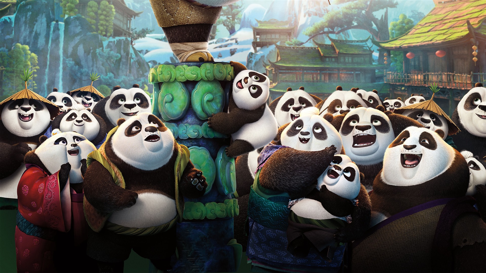 Kung Fu Panda 3, HD film tapety na plochu #7 - 1920x1080