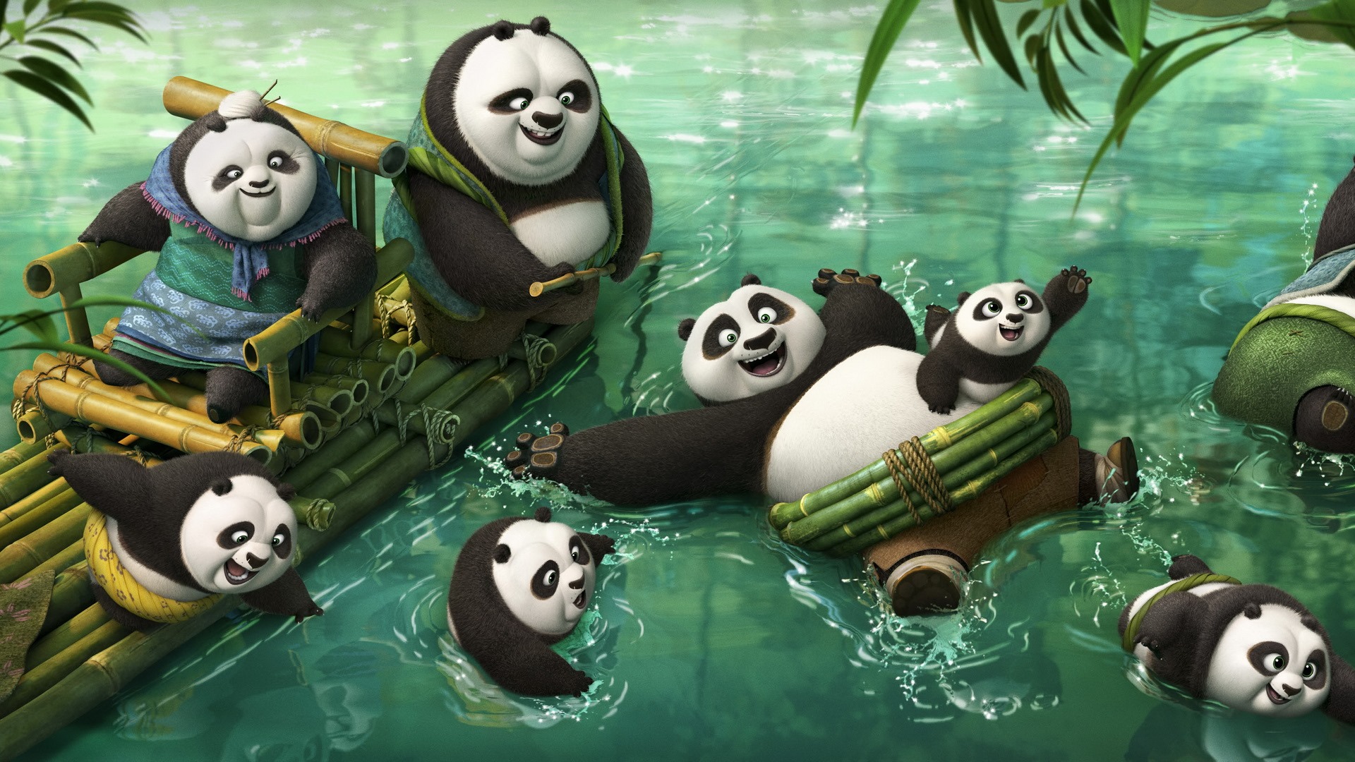 Kung Fu Panda 3, fondos de pantalla de alta definición de películas #9 - 1920x1080