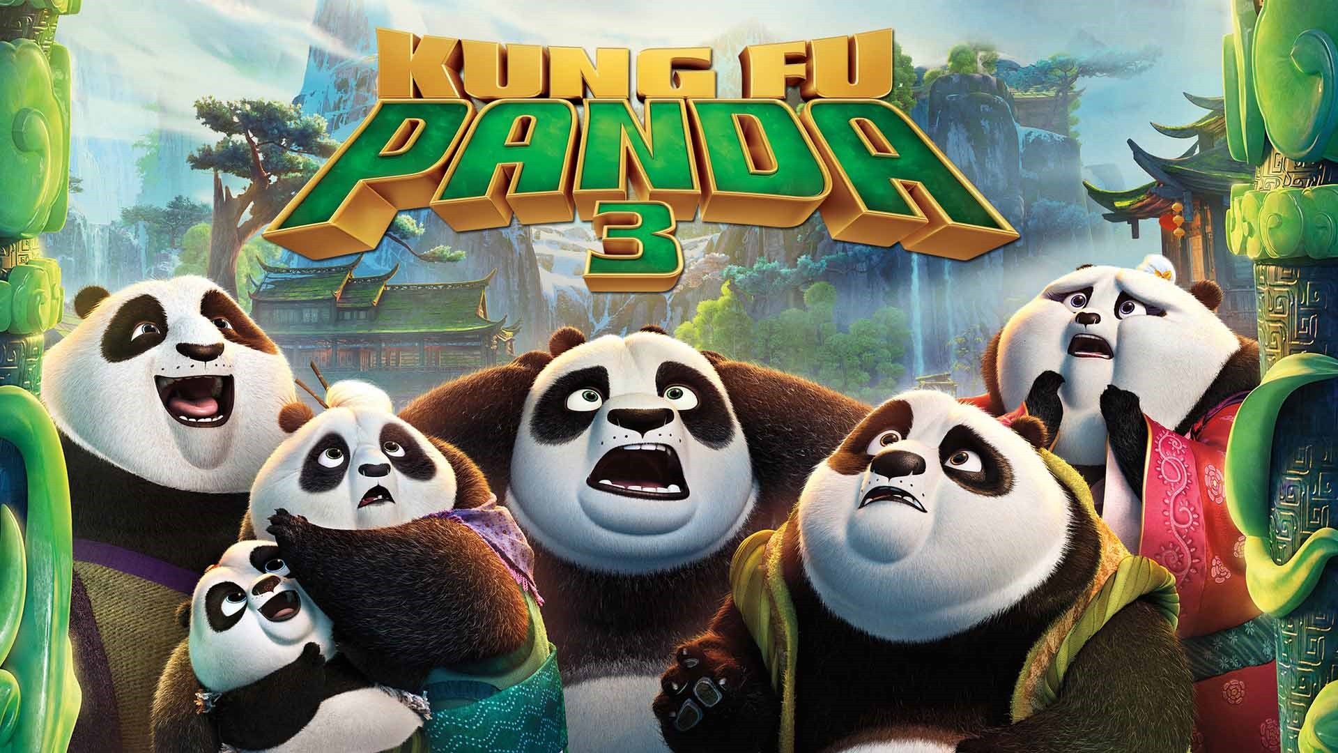 Kung Fu Panda 3, HD film tapety na plochu #16 - 1920x1080