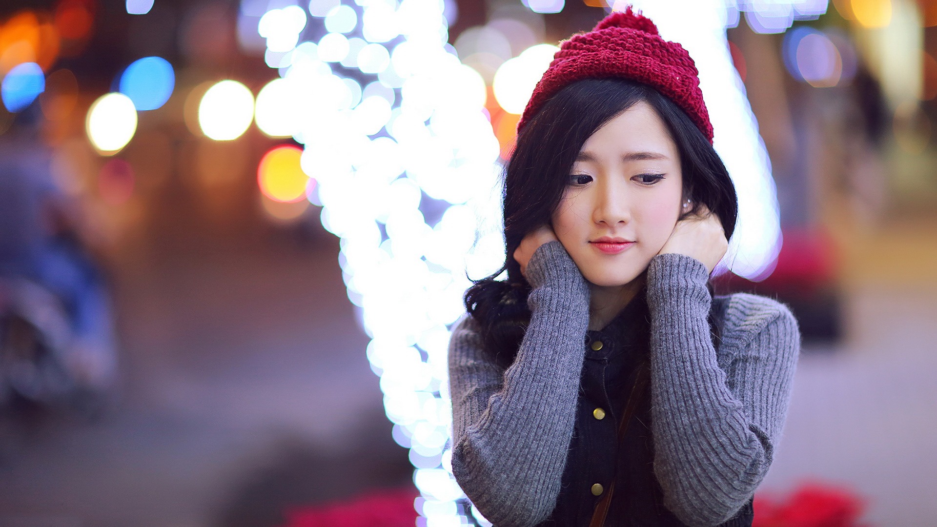 清純可愛年輕的亞洲女孩 高清壁紙合集(一) #27 - 1920x1080