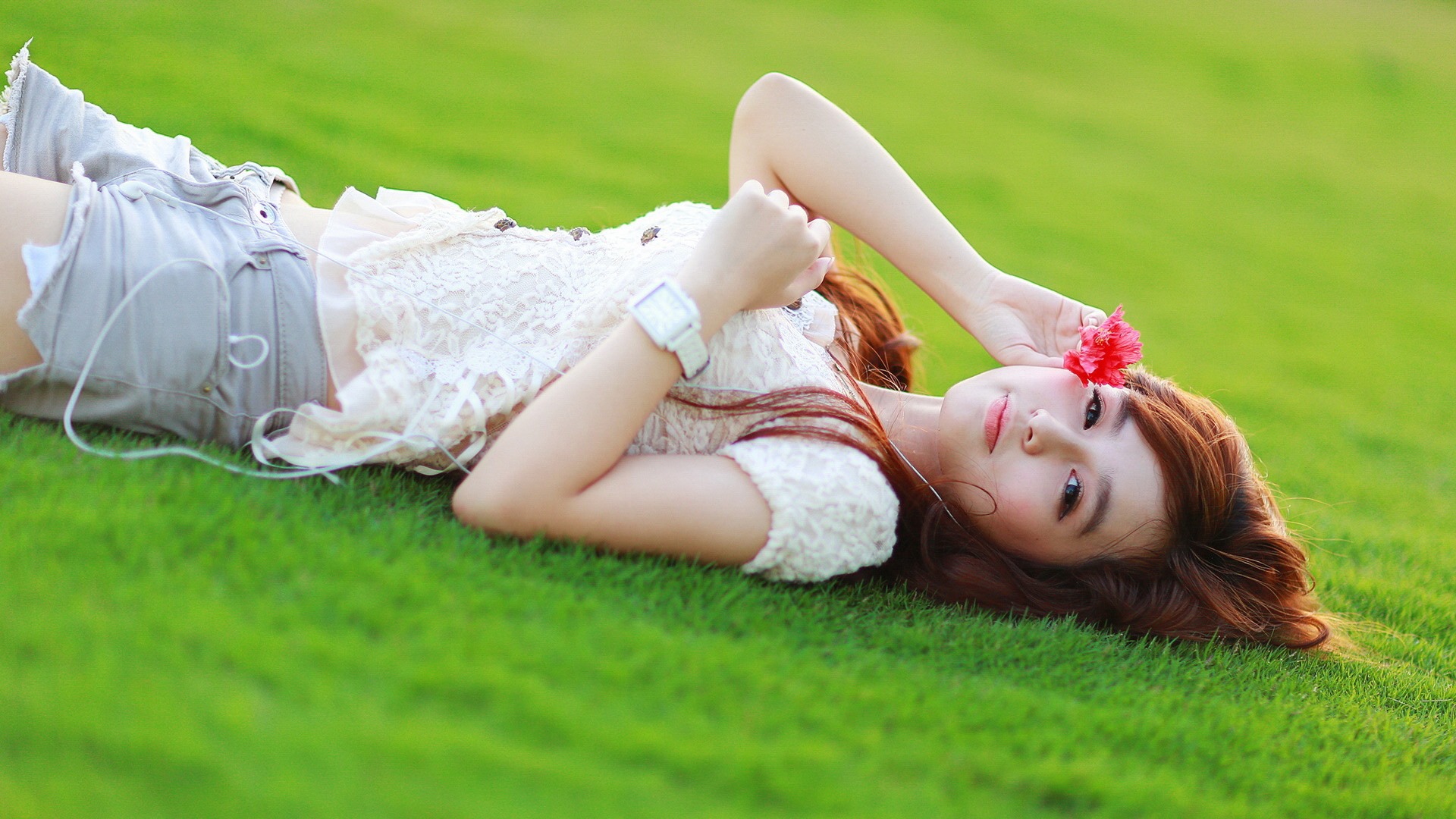 Pure and lovely young Asian girl HD wallpapers collection (2) #29 - 1920x1080