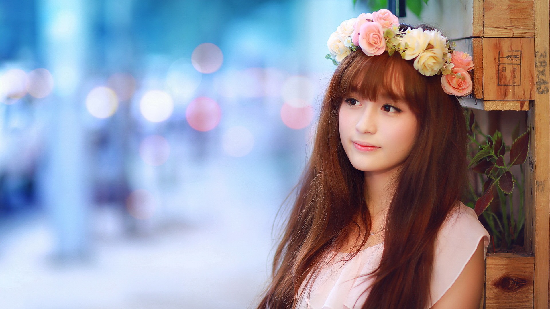清純可愛年輕的亞洲女孩 高清壁紙合集(二) #33 - 1920x1080