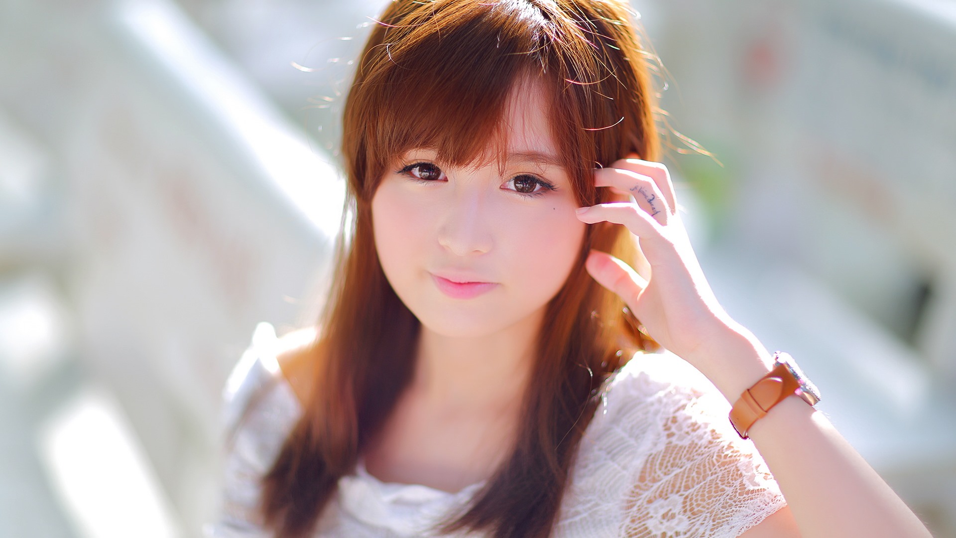 清純可愛年輕的亞洲女孩 高清壁紙合集(二) #36 - 1920x1080