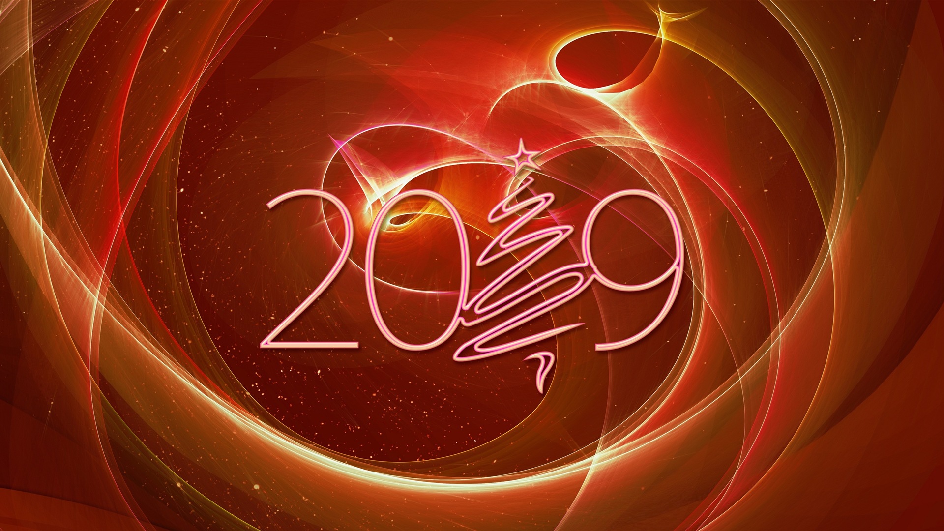 Šťastný nový rok 2019 HD tapety #4 - 1920x1080