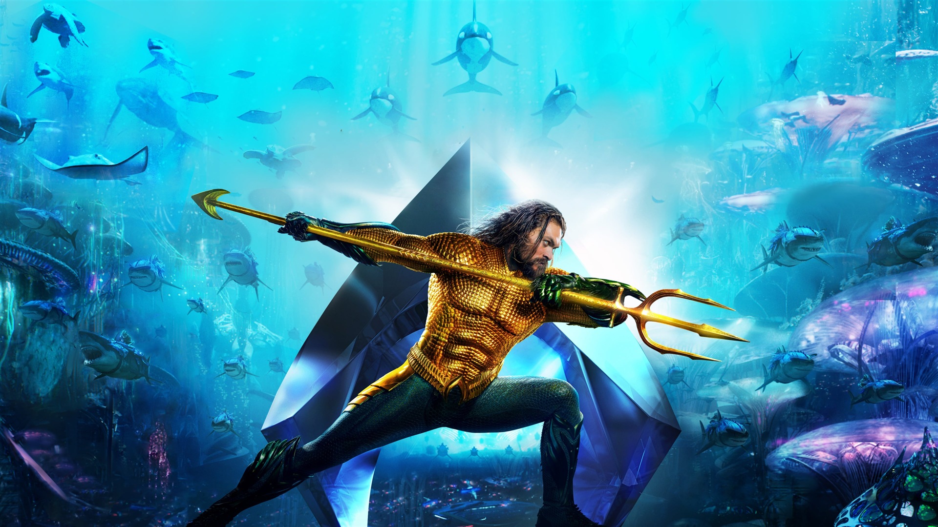 Aquaman 海王，漫威电影高清壁纸15 - 1920x1080