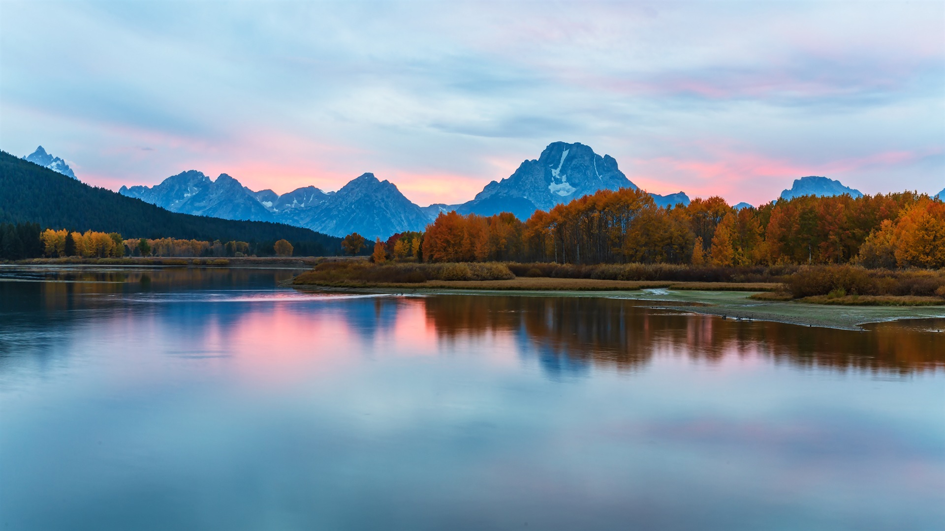 USA Grand Teton národní park přírodní krajiny HD tapety #13 - 1920x1080