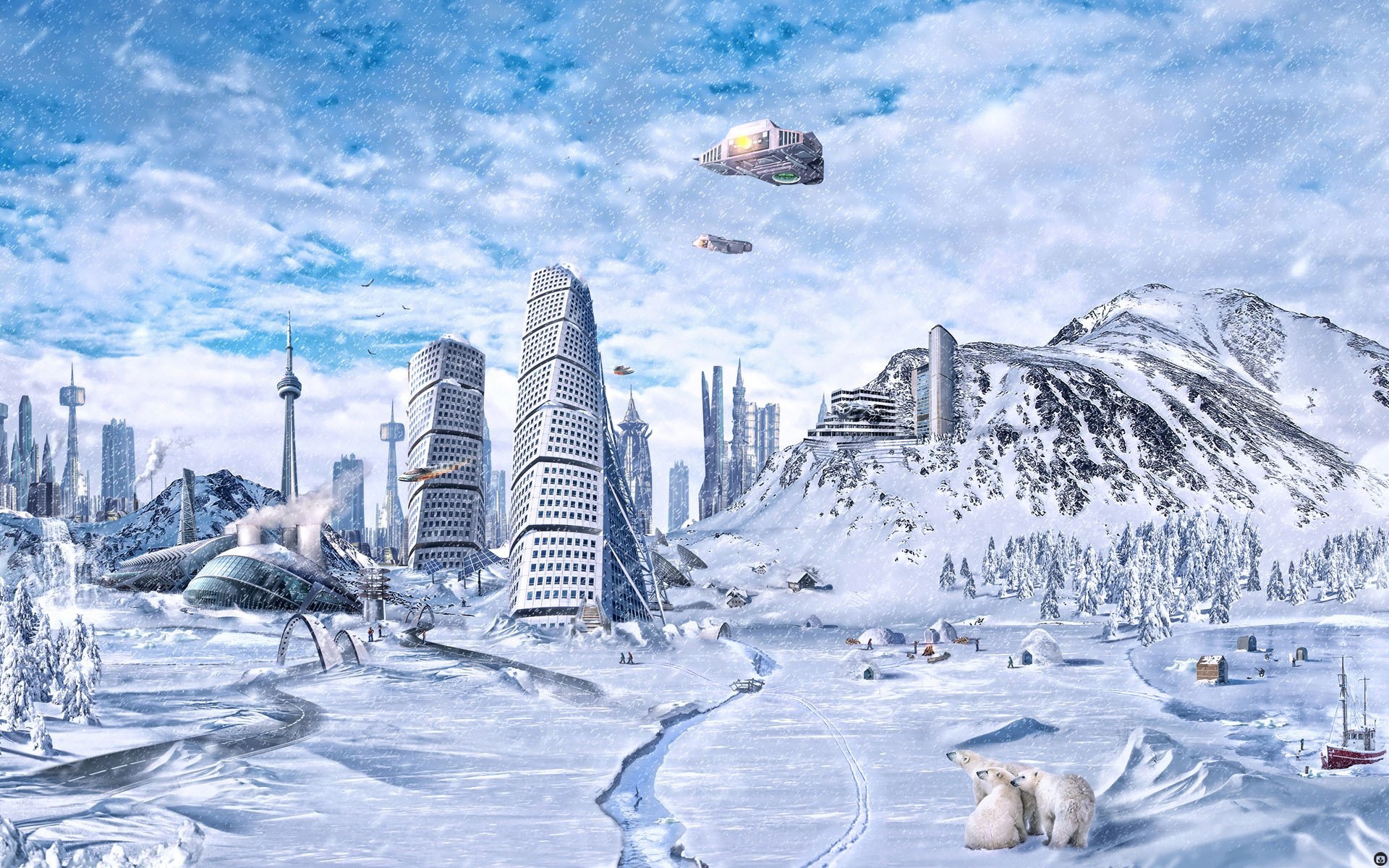 ビジュアル壁紙クリエイティブ合成 #11 - 1920x1200