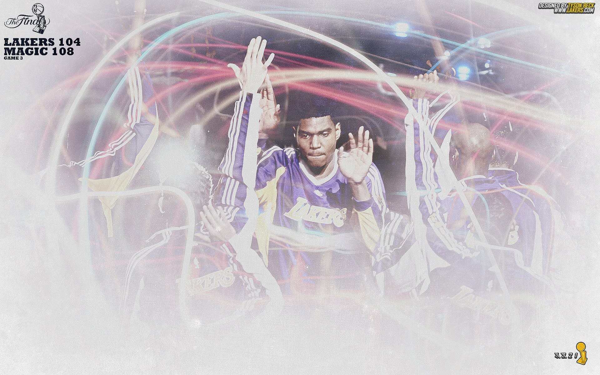 NBA2009總冠軍湖人隊壁紙 #13 - 1920x1200