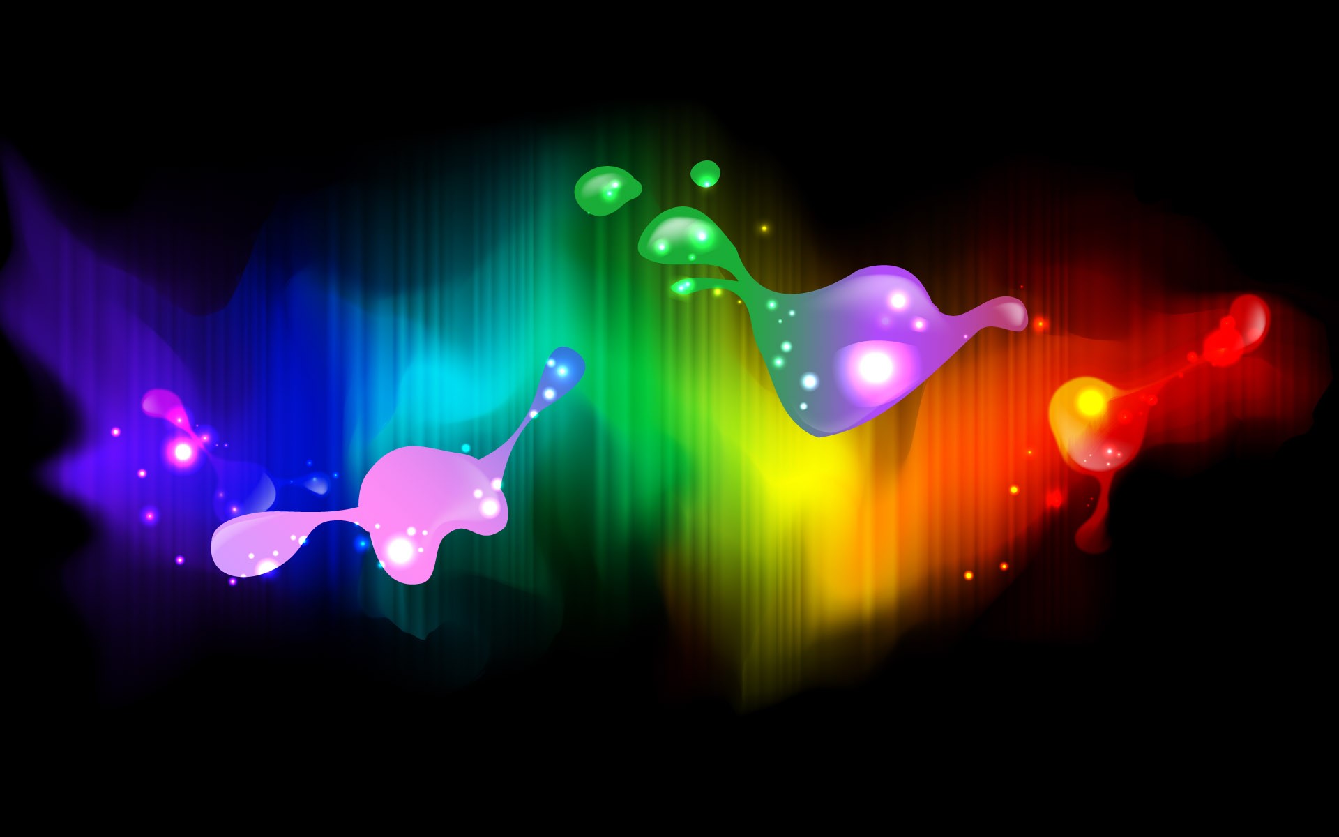 絢麗色彩背景壁紙 #3 - 1920x1200