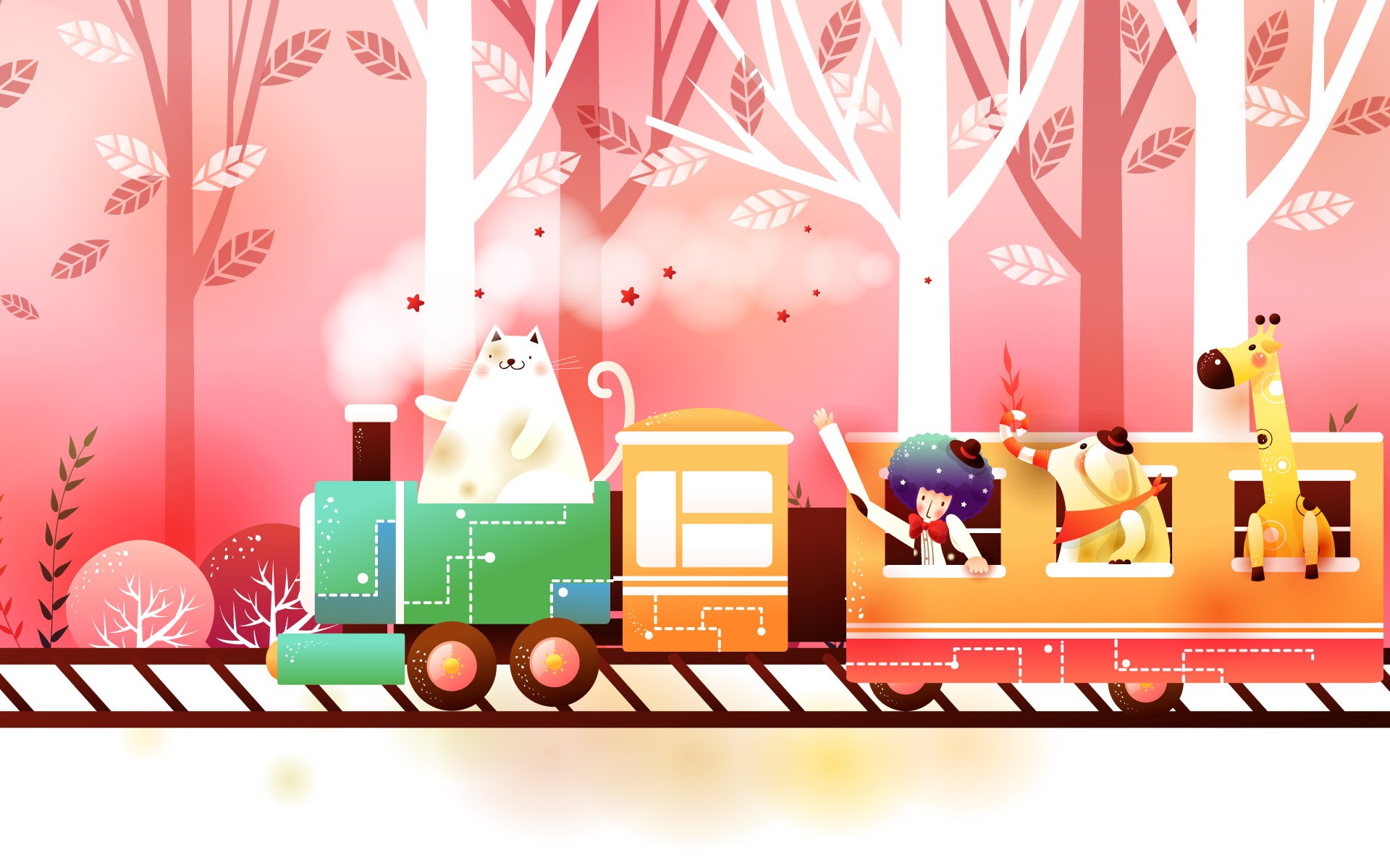 夢幻童話 卡通壁紙 #33 - 1920x1200
