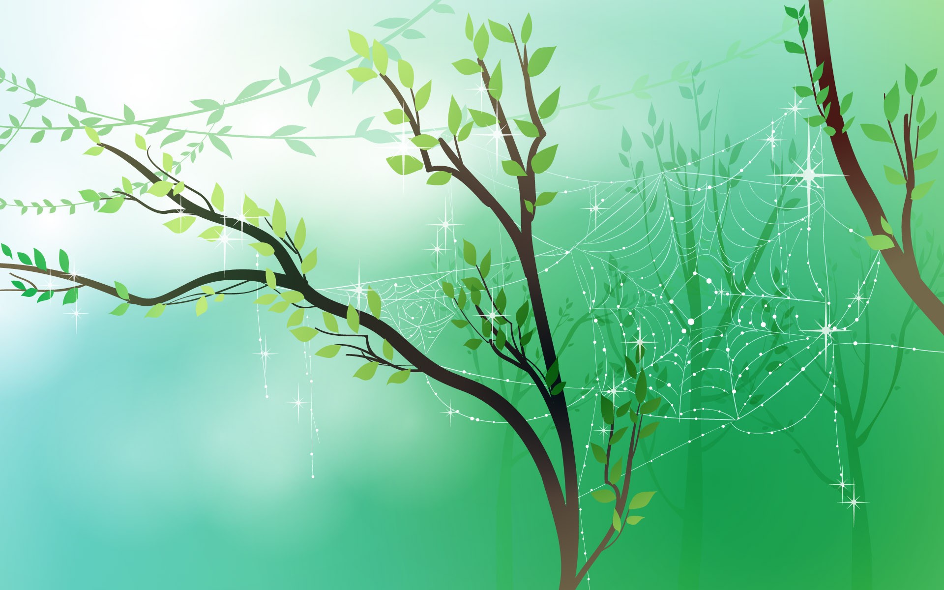 Spring Vector Wallpaper #1 - 1920x1200