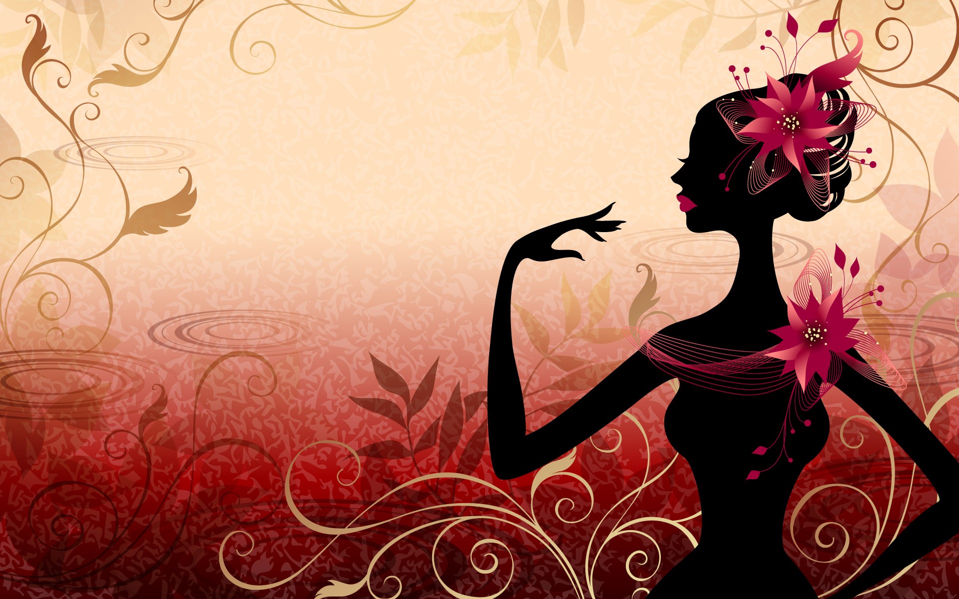 Vector Woman Tapete #3 - 1920x1200