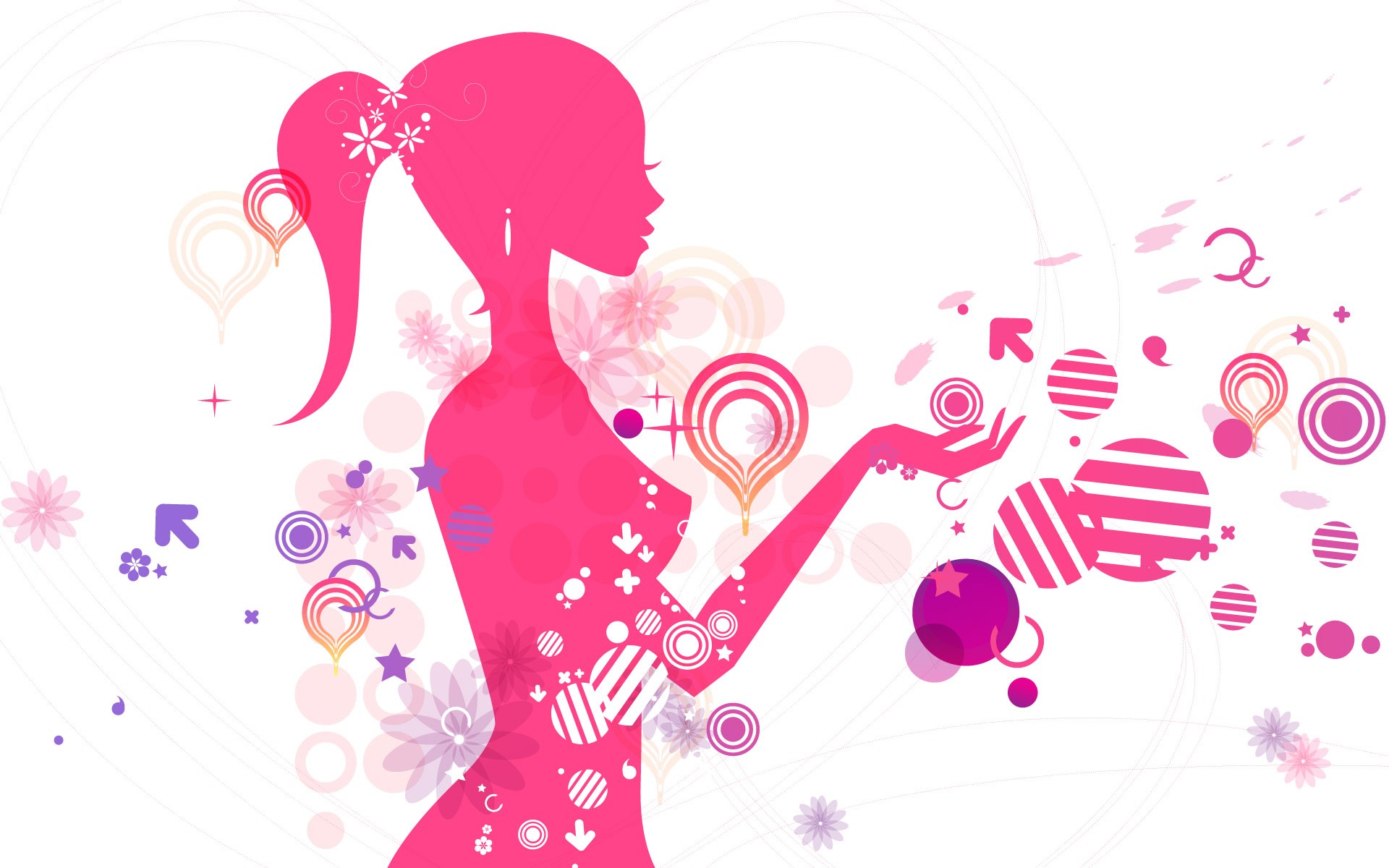 Vector Woman Tapete #32 - 1920x1200