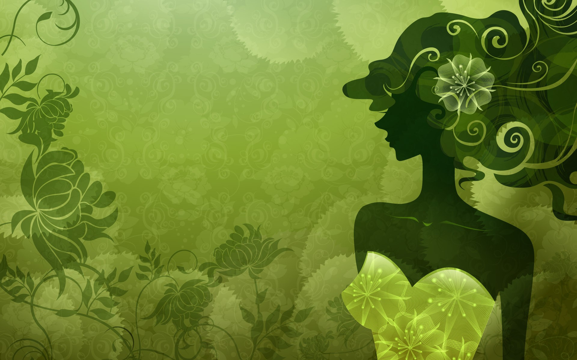 Vector Woman wallpaper #38 - 1920x1200