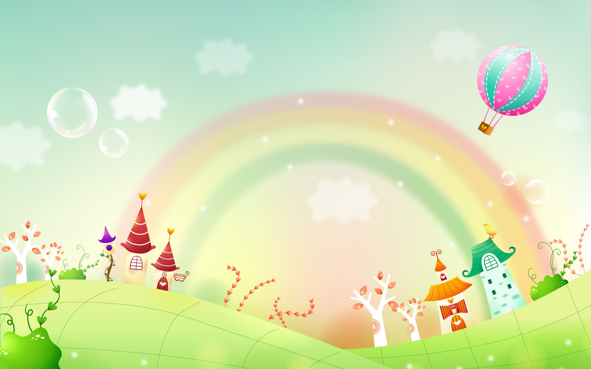 Cartoon Fantasy Scenery Wallpapers #11 - 1920x1200