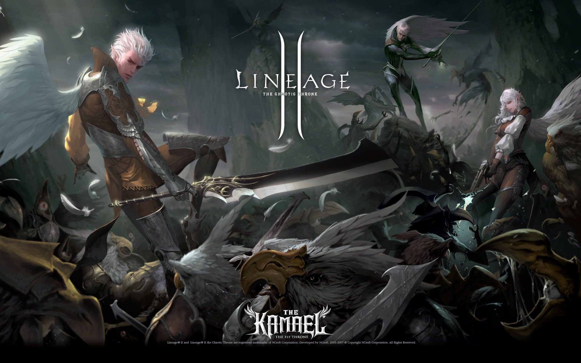 LINEAGE Ⅱ 游戏造型 高清壁纸6 - 1920x1200