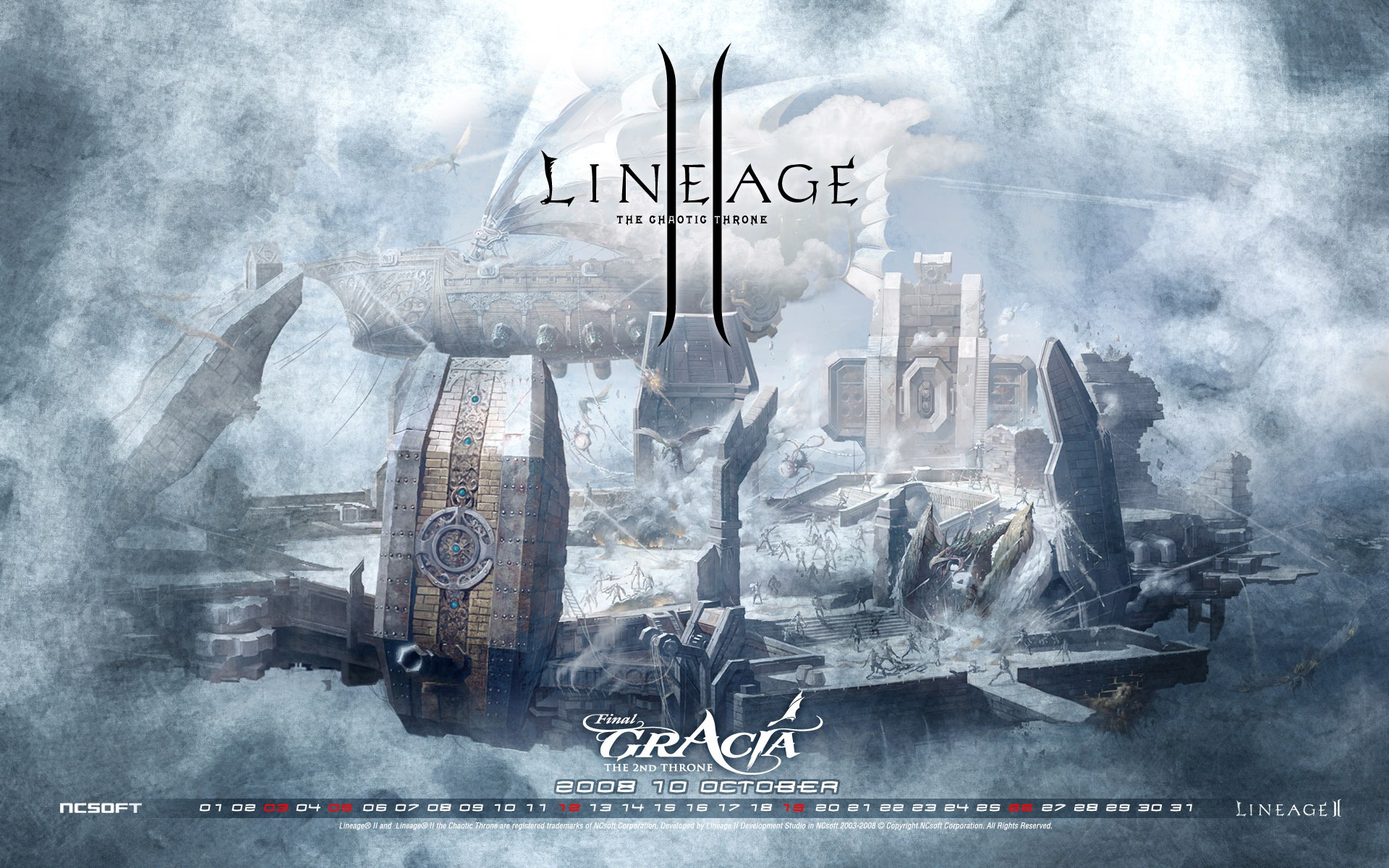 LINEAGE Ⅱ 遊戲造型 高清壁紙 #15 - 1920x1200