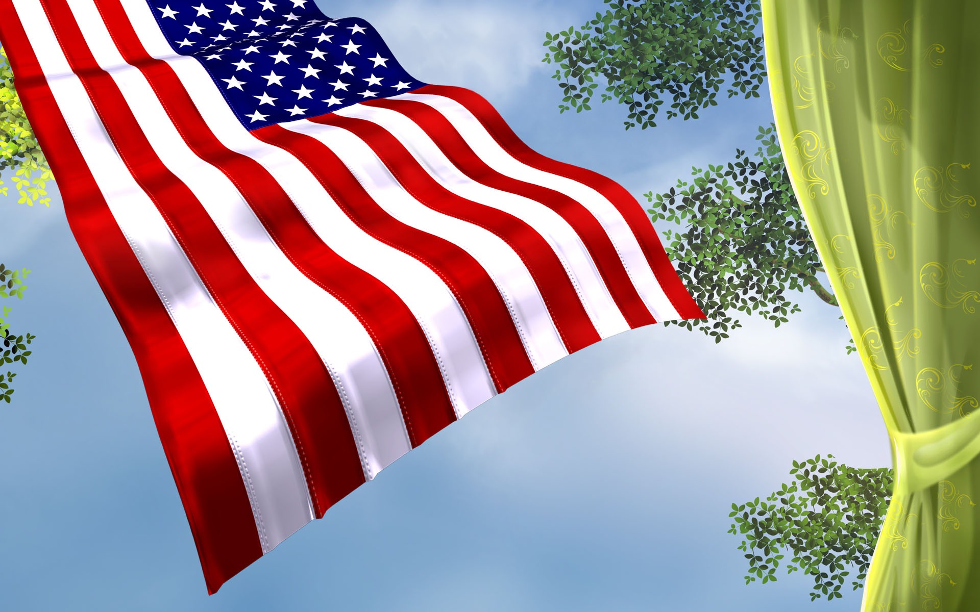 Estados Unidos Día de la Independencia fondos de escritorio de tema #33 - 1920x1200