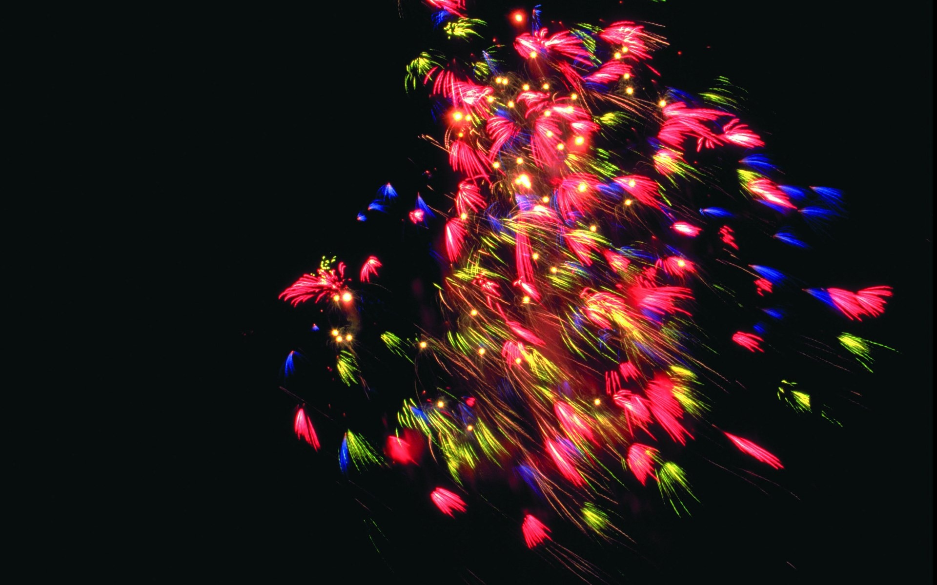 Festival fireworks display wallpaper #31 - 1920x1200