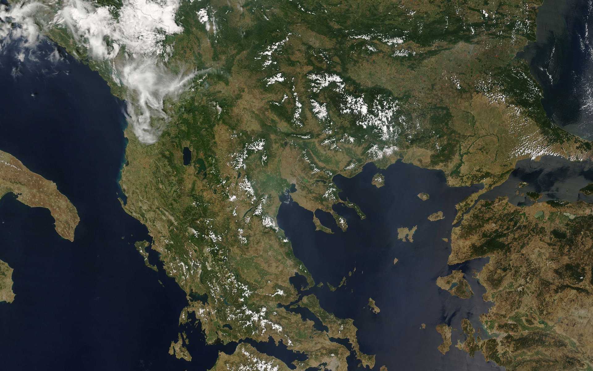 HD wallpaper beautiful bird's-eye view of Earth #16 - 1920x1200