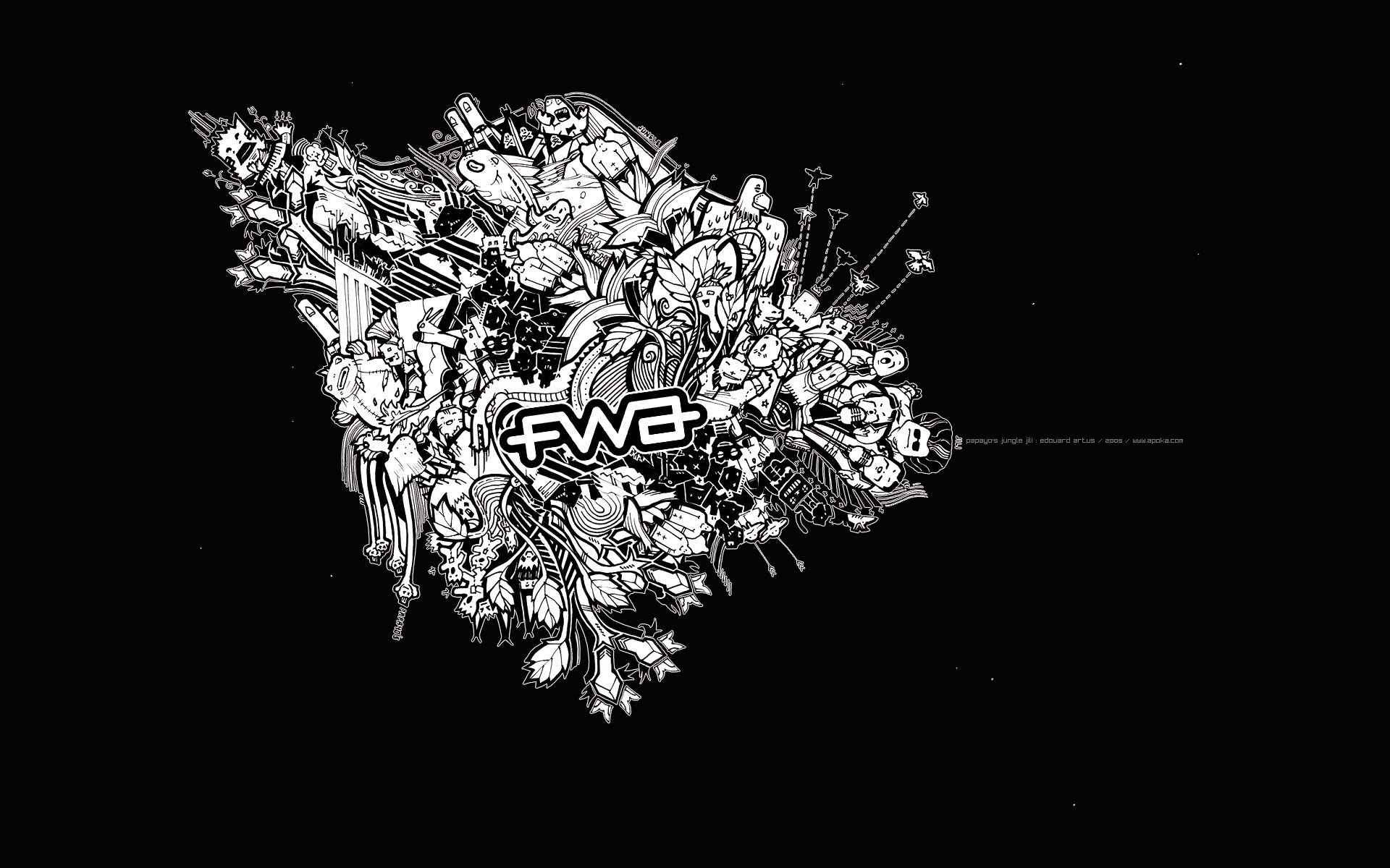 FWA Black Album wallpapers #24 - 1920x1200