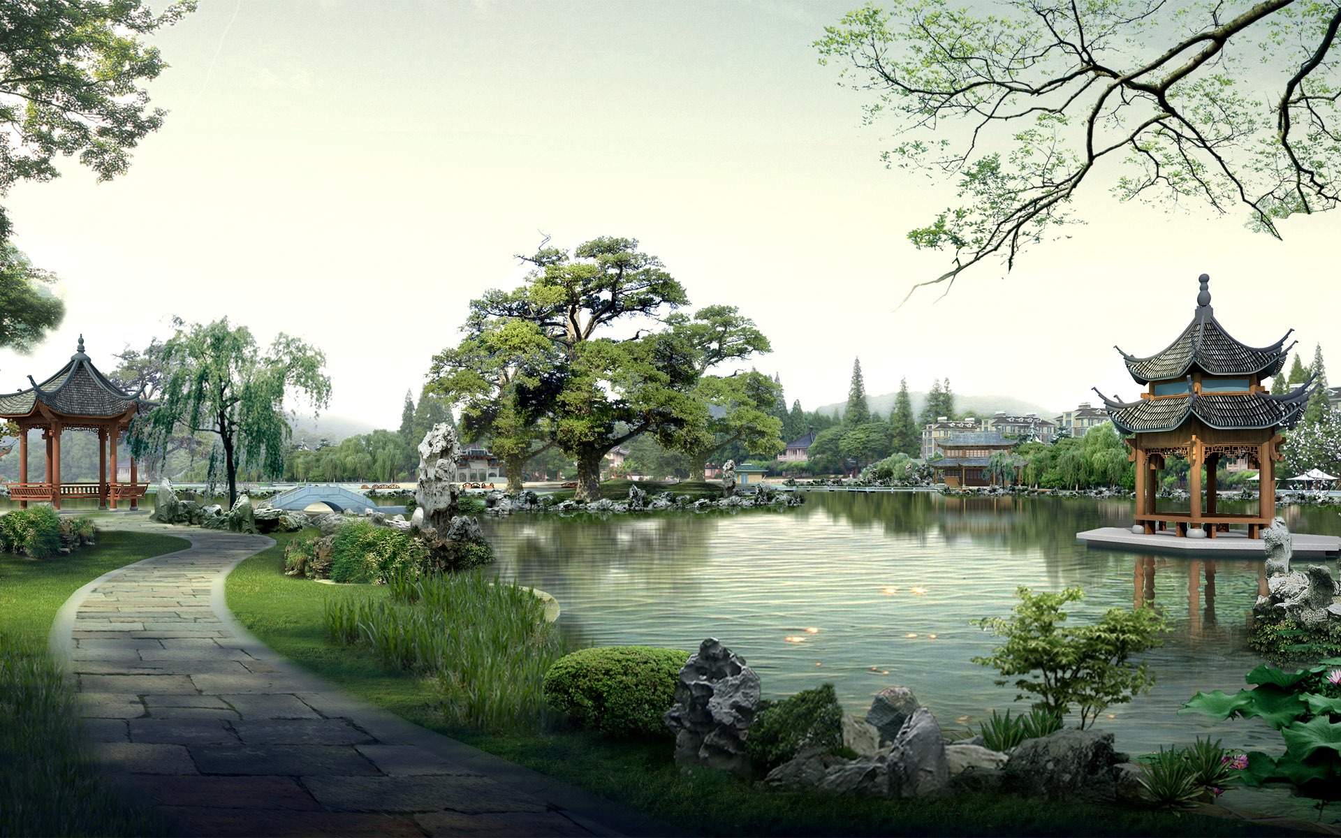 建築園林精美壁紙 #3 - 1920x1200