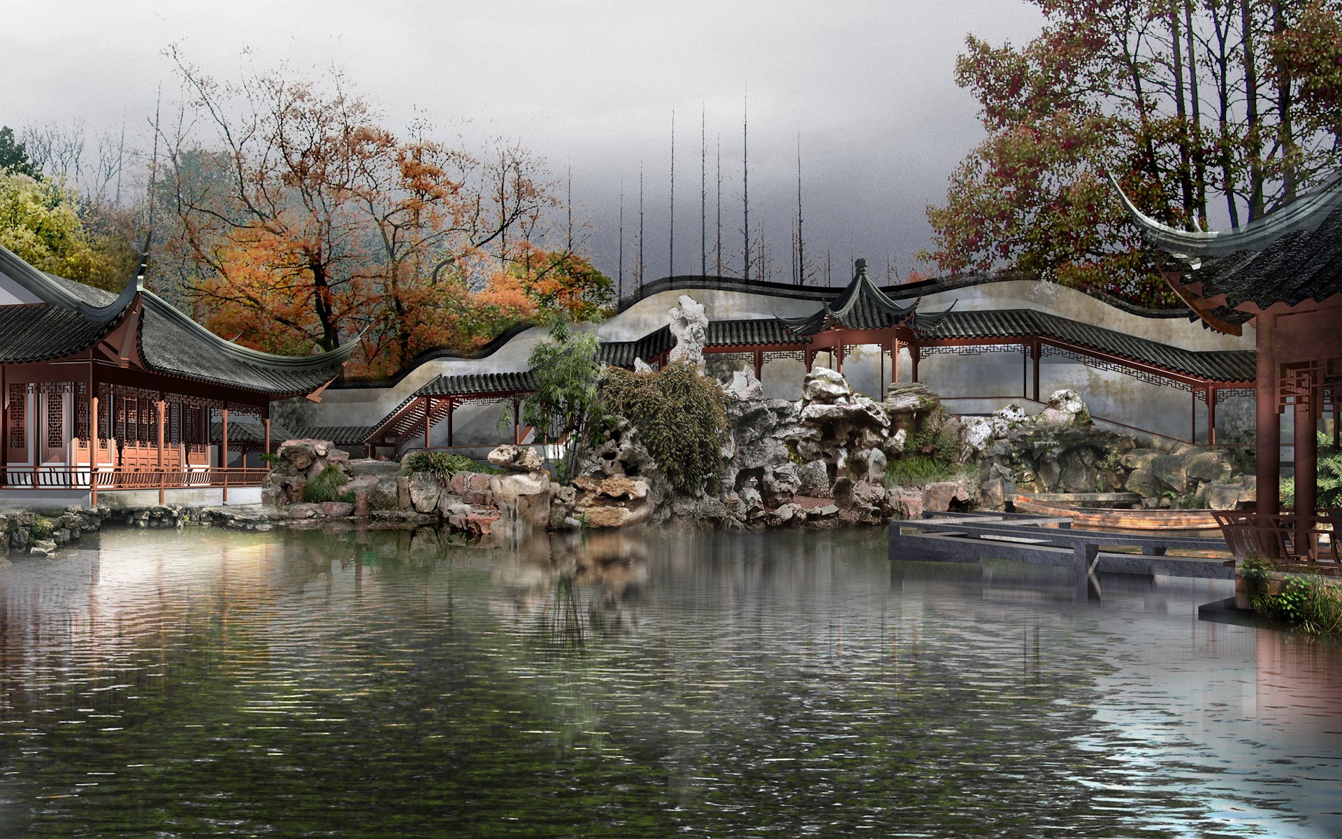 建築園林精美壁紙 #5 - 1920x1200