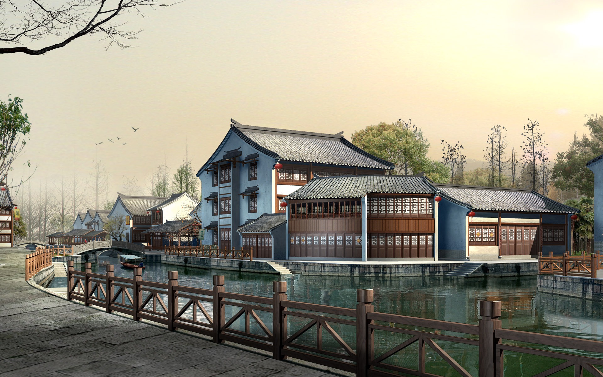 建築園林精美壁紙 #15 - 1920x1200