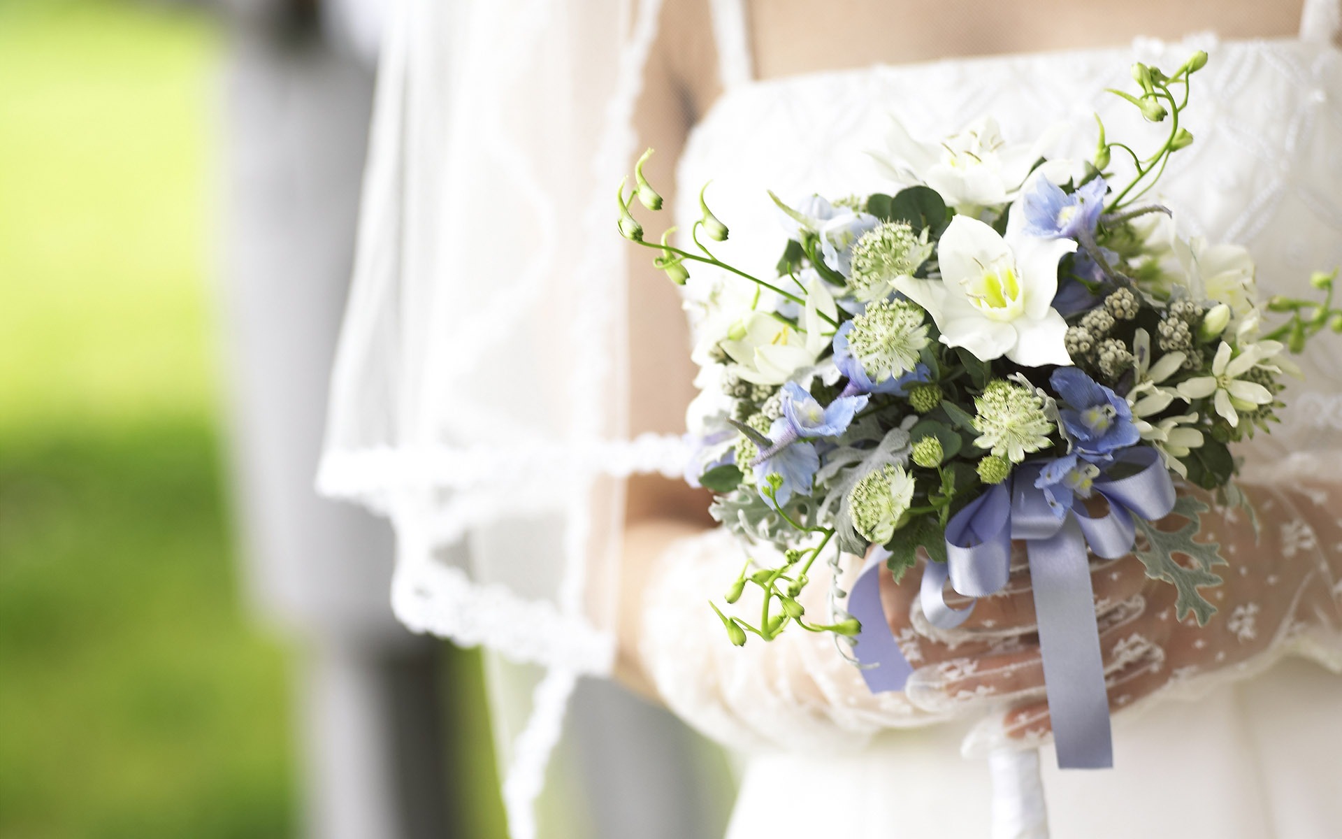 婚禮婚戒鮮花壁紙(二) #4 - 1920x1200