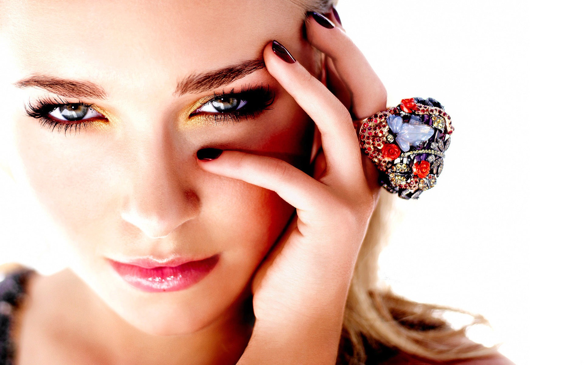Widescreen Wallpaper Schauspielerin Modell 6 14 1920x1200