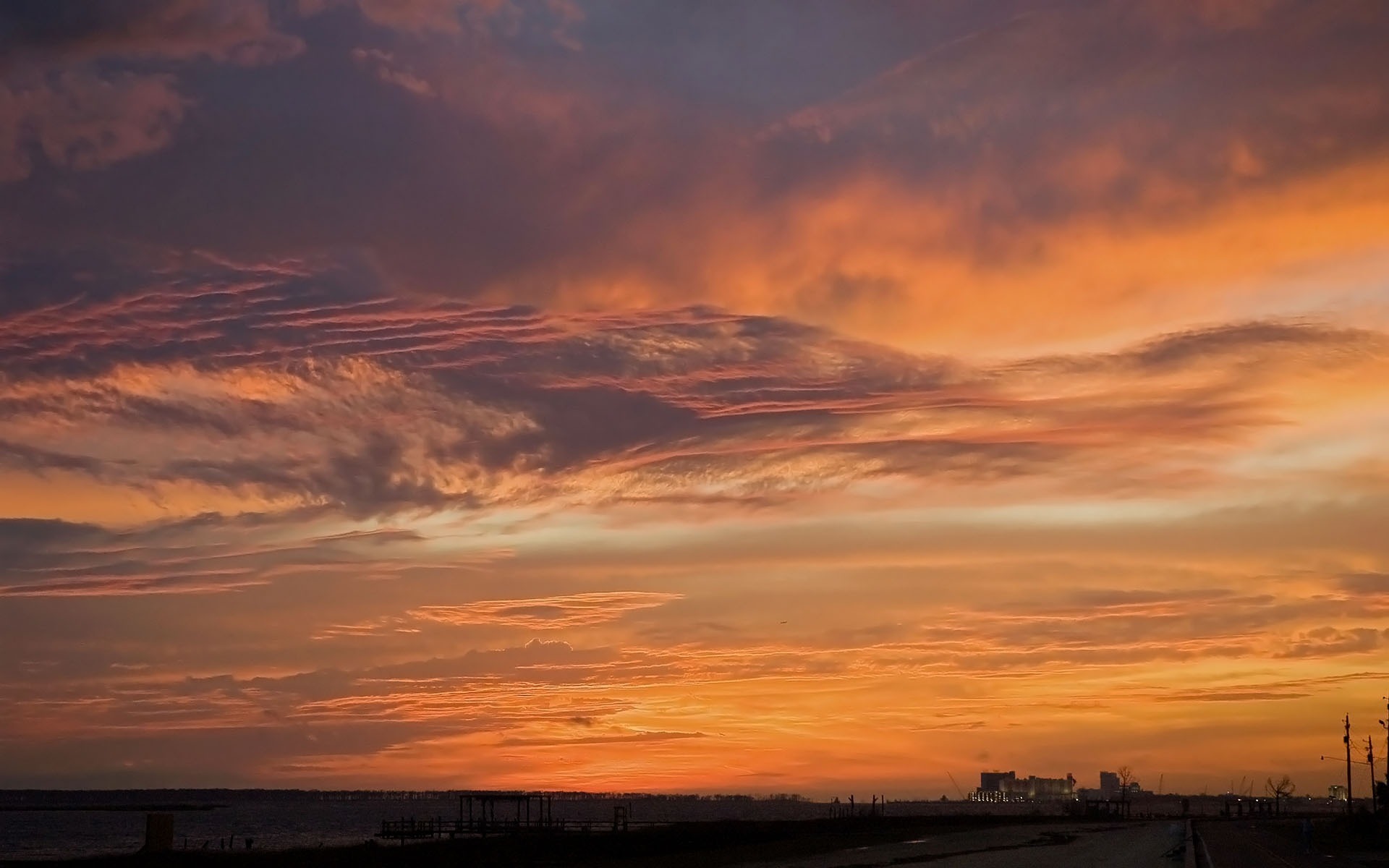 朝霞晚霞 高清精美壁紙(二) #39 - 1920x1200